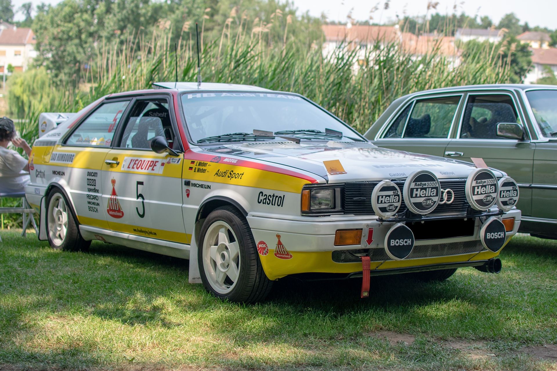 Audi Quattro I WR de compétition A1/A2 Rallye - Automania 2022 , Lac de Creutzwald