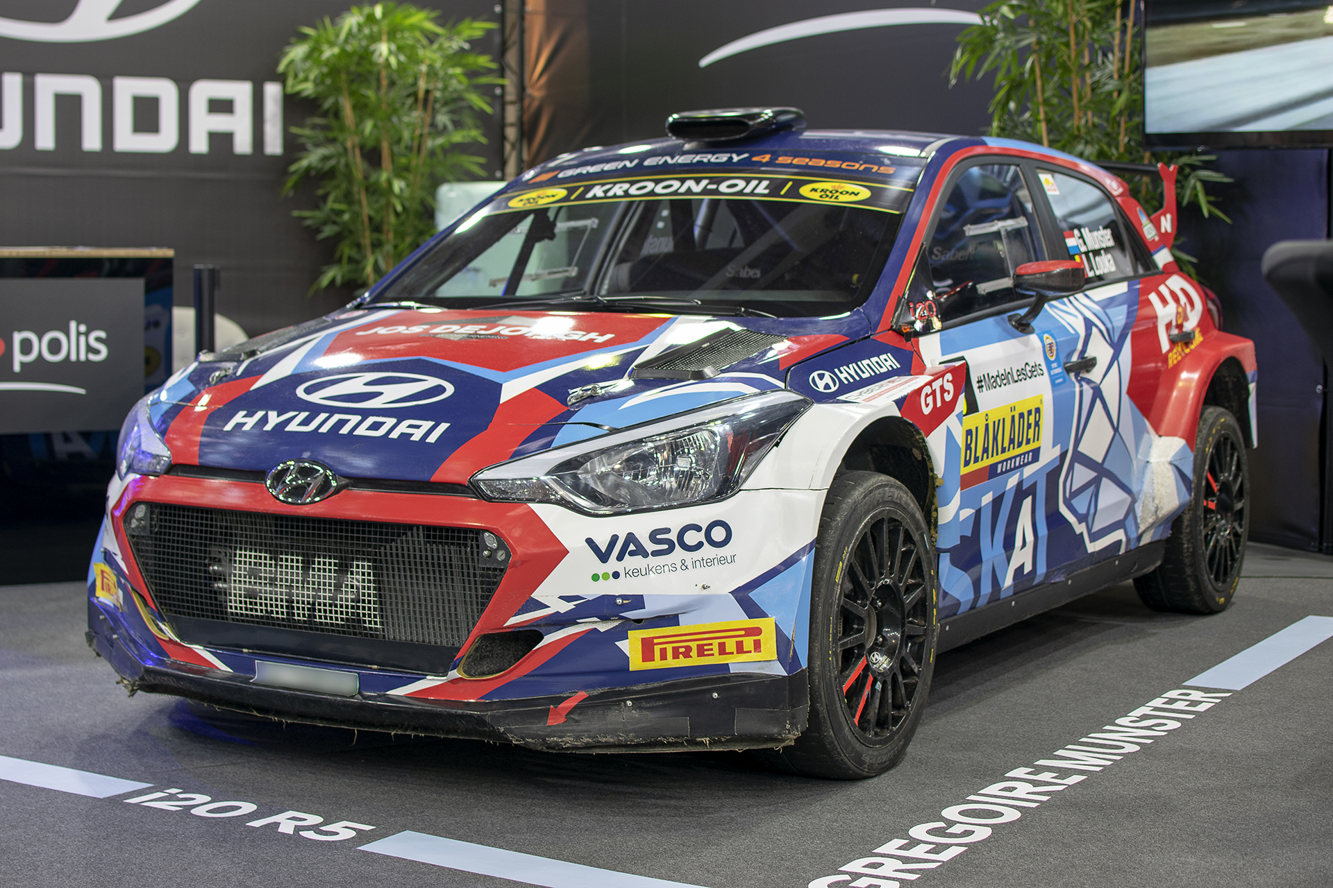 Hyundai i20 II de compétition R5 - International Motor Show ,Luxembourg  ,2021