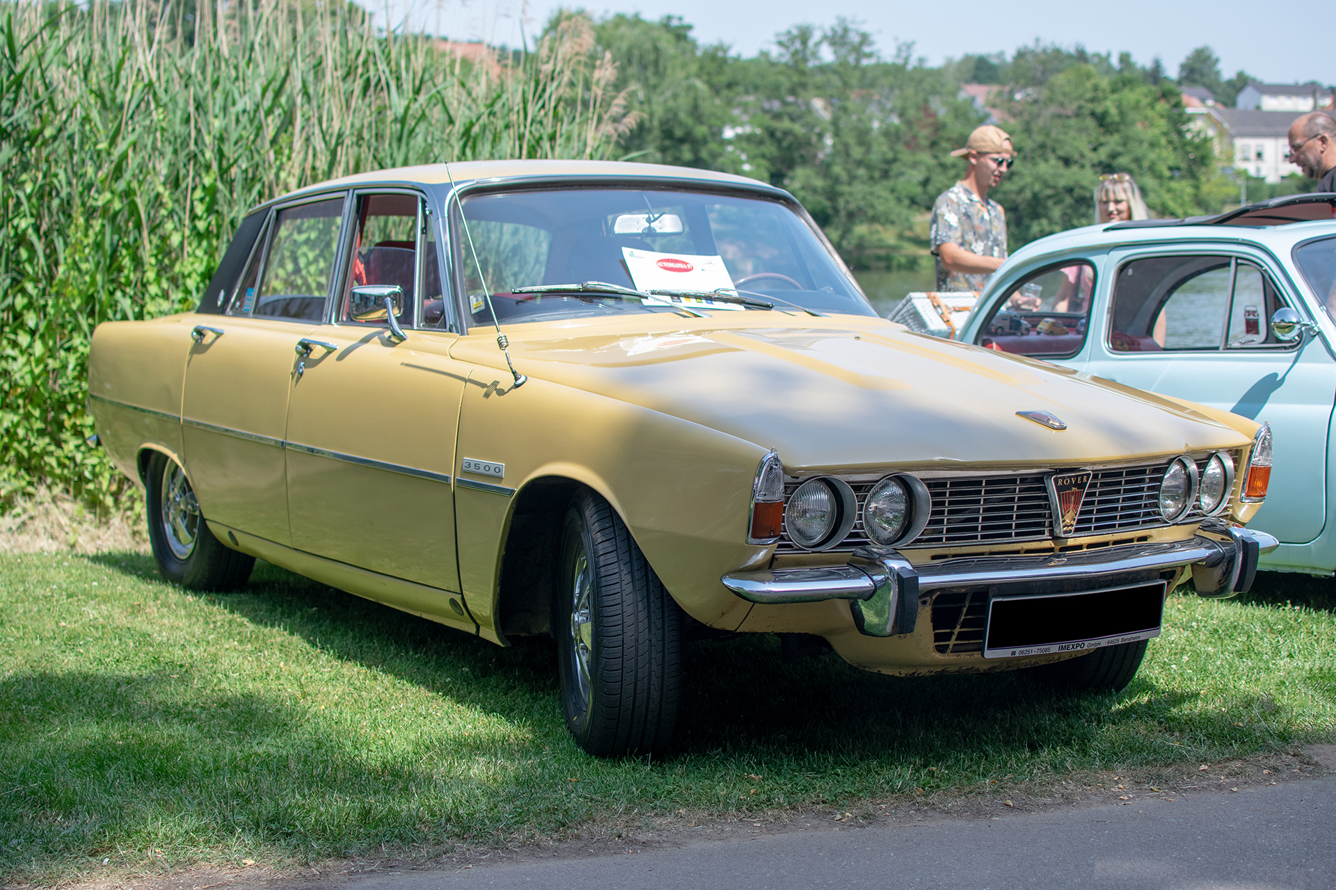 Rover P6 série 1 3500 1972 - Automania 2022 , Lac de Creutzwald