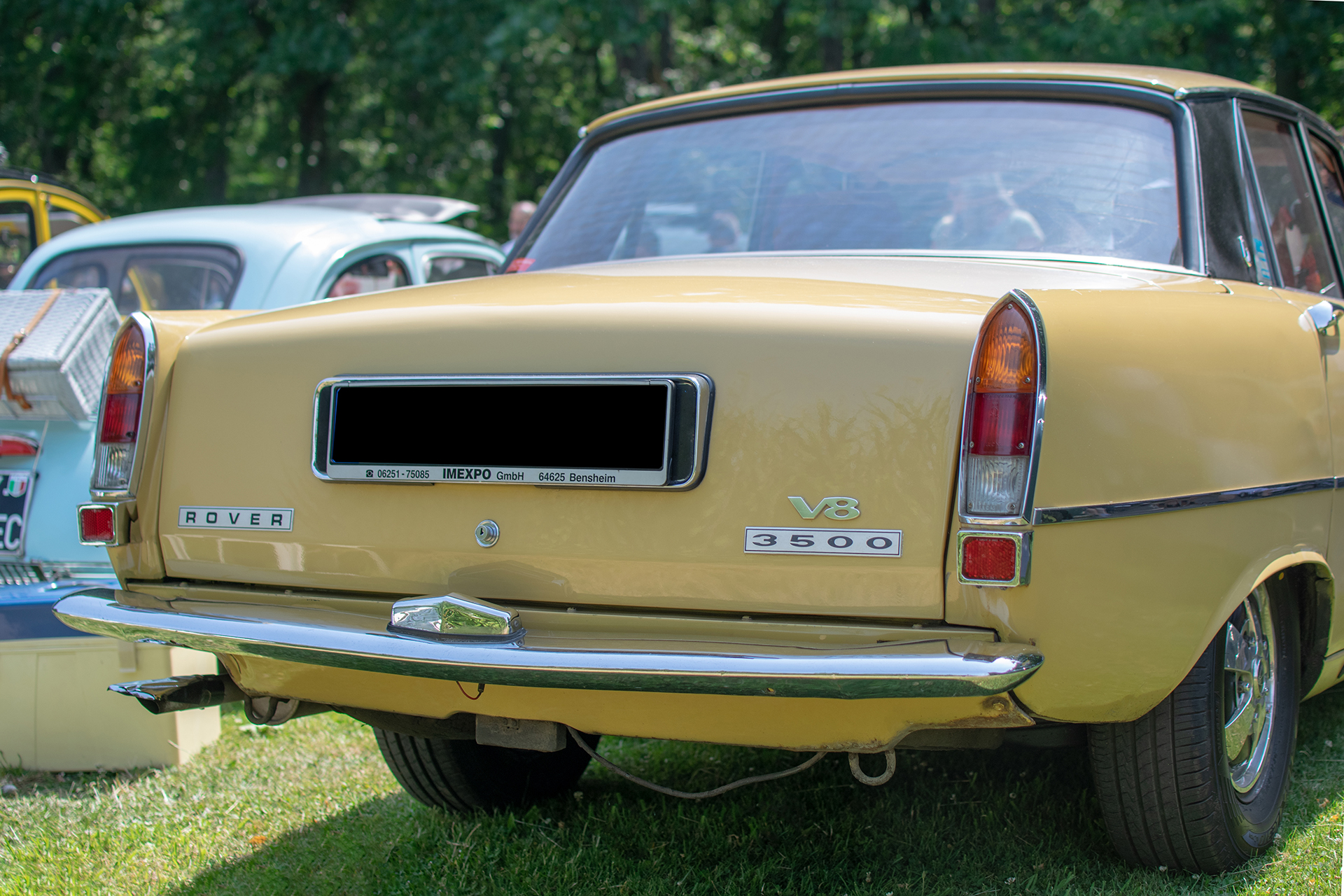 Rover P6 série 1 3500 1972 arrière - Automania 2022 , Lac de Creutzwald