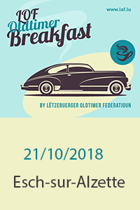 21-10-2018 - Esch-sur-Alzette - LOF- Oldtimer Breakfast