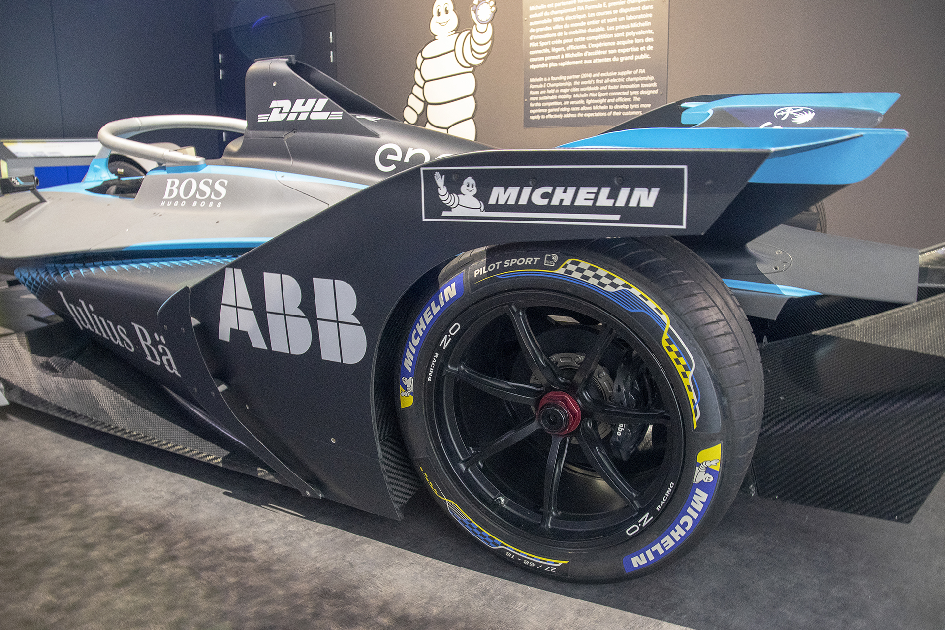 ABB Gen 2 Evo Formule E  back - L'Aventure Michelin Clermont-Ferrand
