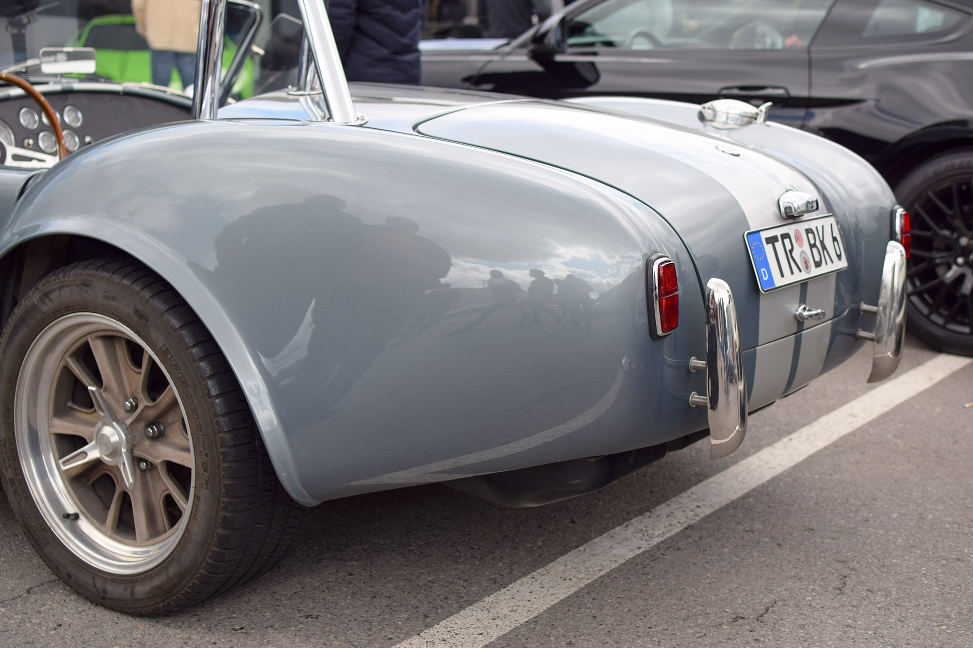 AC Cobra back - Cars & Coffee Deluxe Luxembourg Mai 2019