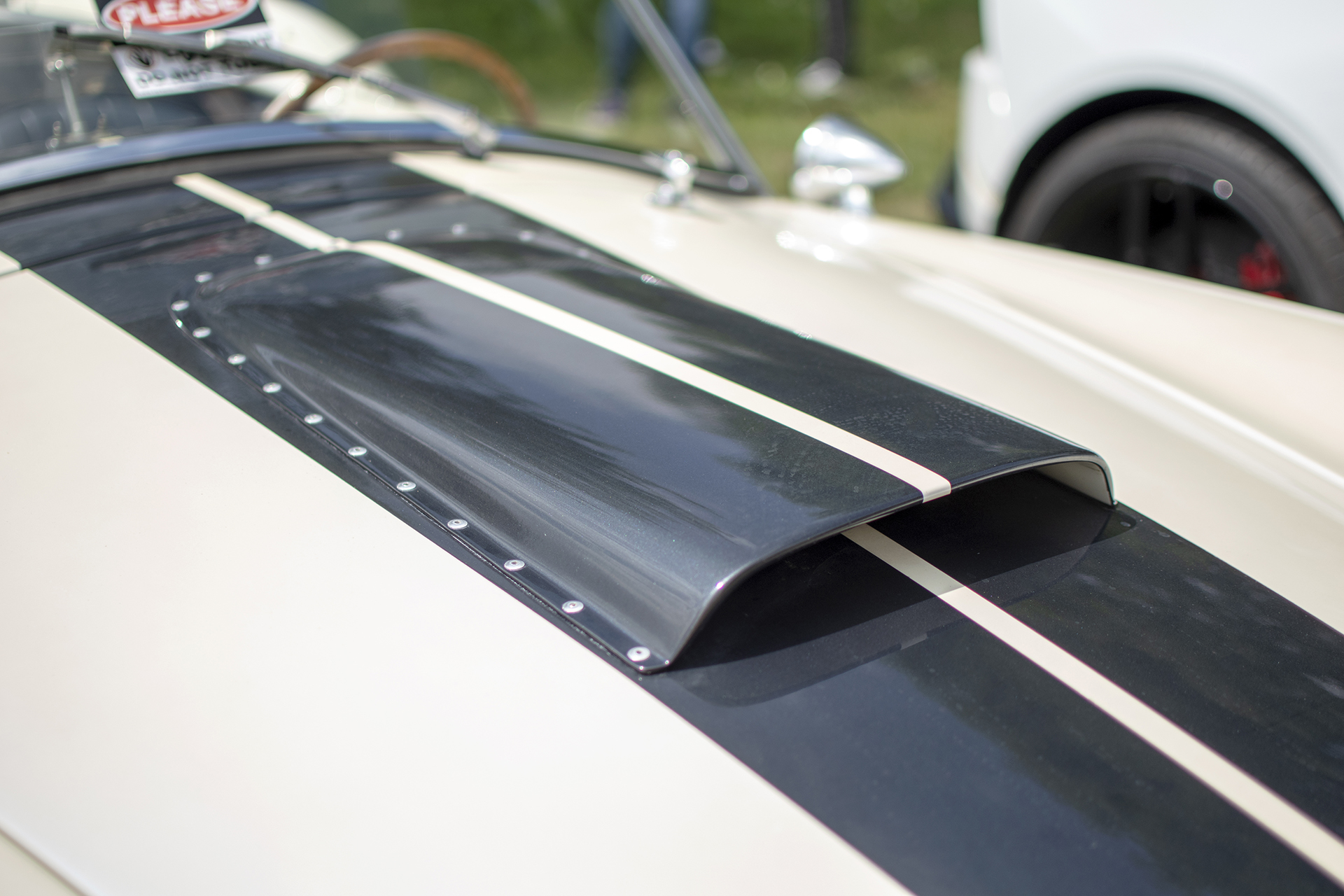 AC Cobra capot  - DreamCars Festival ,2023 ,Schwebsange ,port