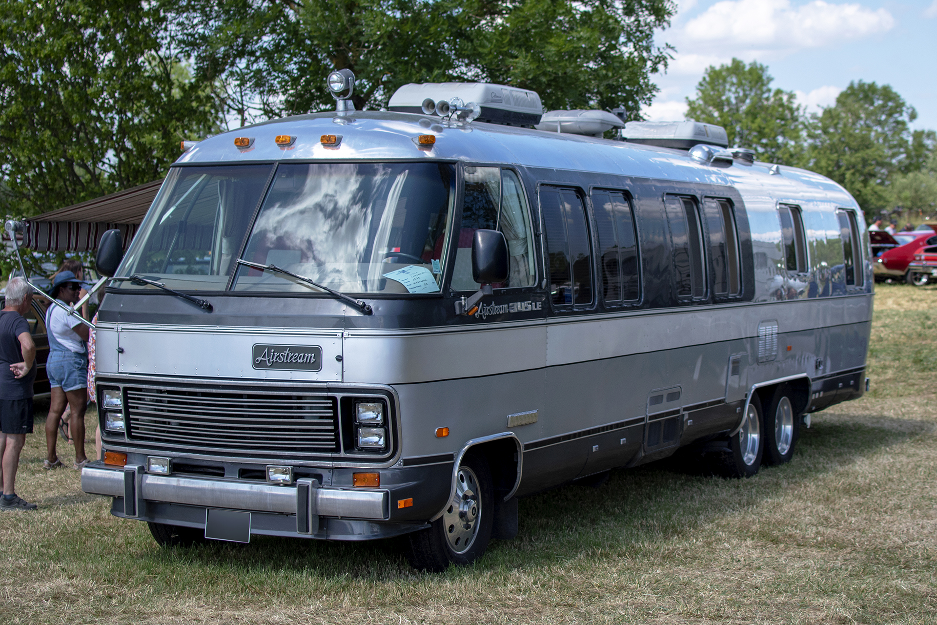 Airstream 345 1989 - Rétro Meus'Auto 2023, Heudicourt, Lac de la Madine