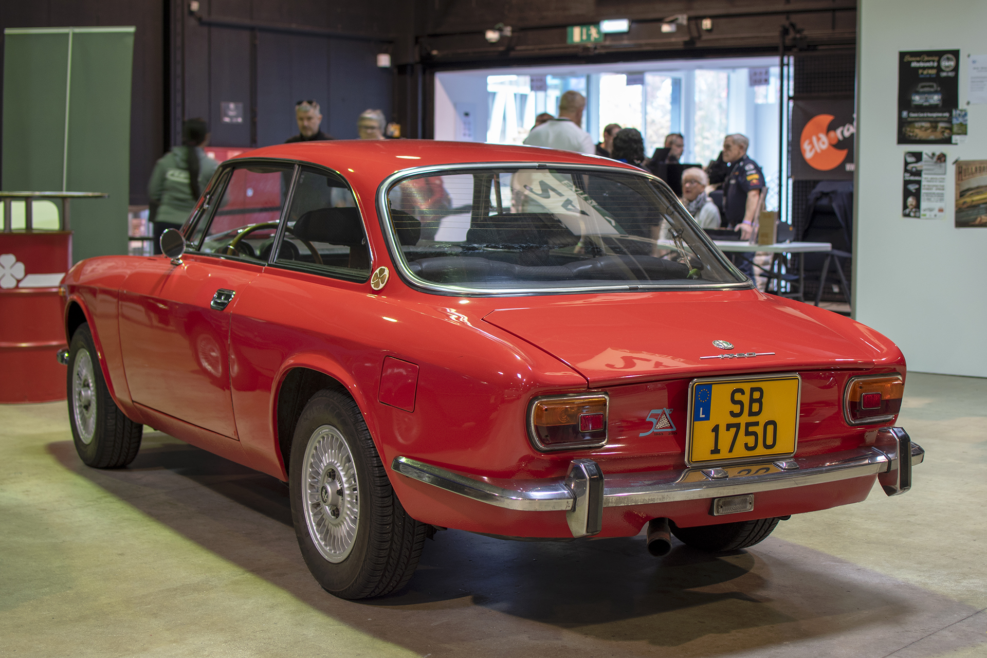 Alfa Romeo 1750/2000 GT Veloce arrière - Auto Jumble ,2025, Luxembourg, all thing classic