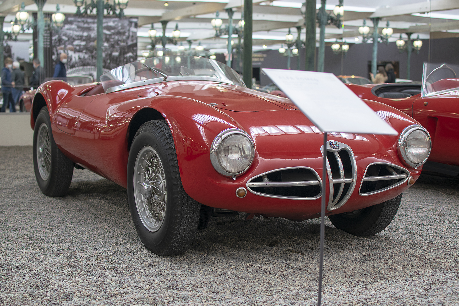 Alfa Romeo 1900 C52 Disco Volante biplace sport 1953 - Cité de l'automobile, Collection Schlumpf, Mulhouse, 2020