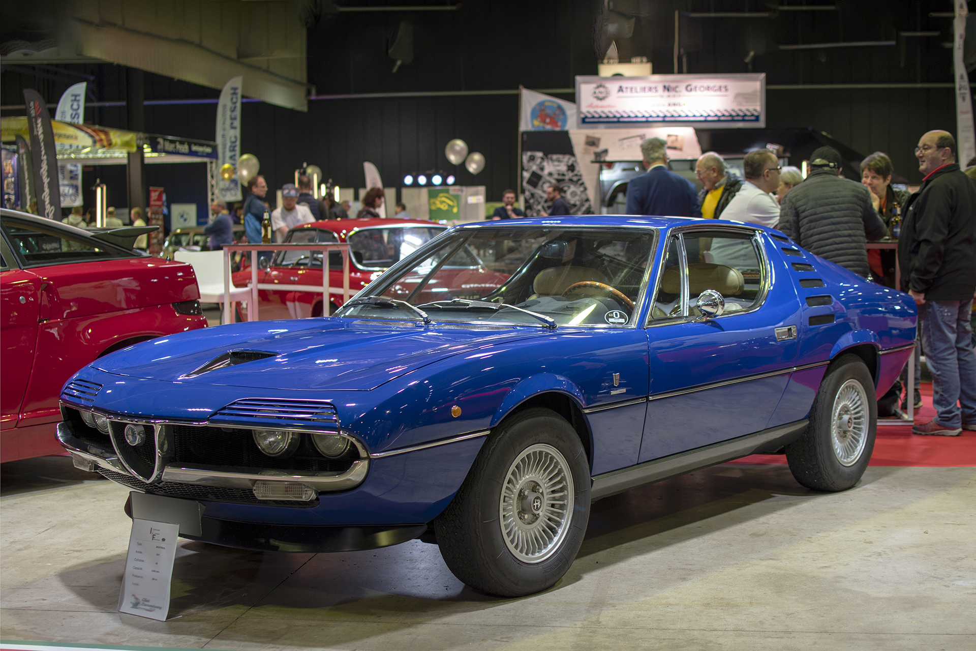 Alfa Romeo Montreal 1971 - Auto Jumble ,2024, Luxembourg, all thing classic