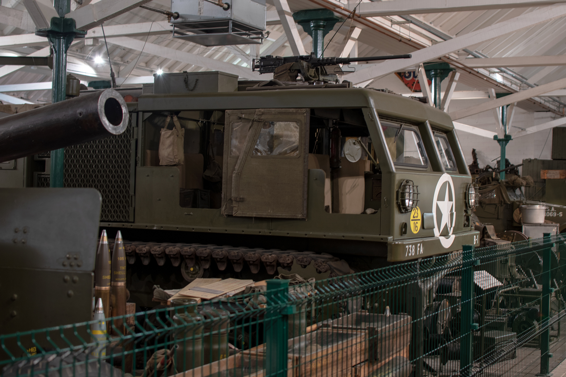 Allis-Chalmers M4 chenillé 1944 right - Musée National d'Histoire Militaire, Diekirch