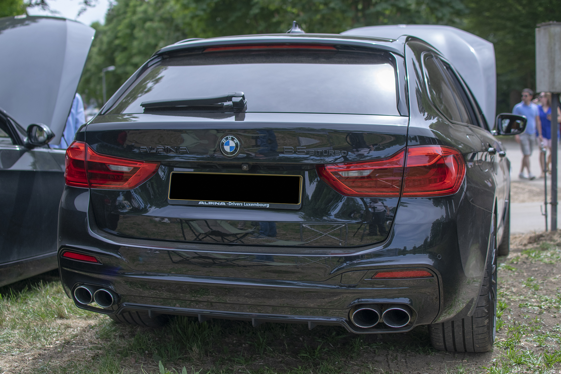Alpina B5 Bi-turbo serie 5 G30 arrière - Cars & Coffee Deluxe ,Remerschen ,Mai ,2022