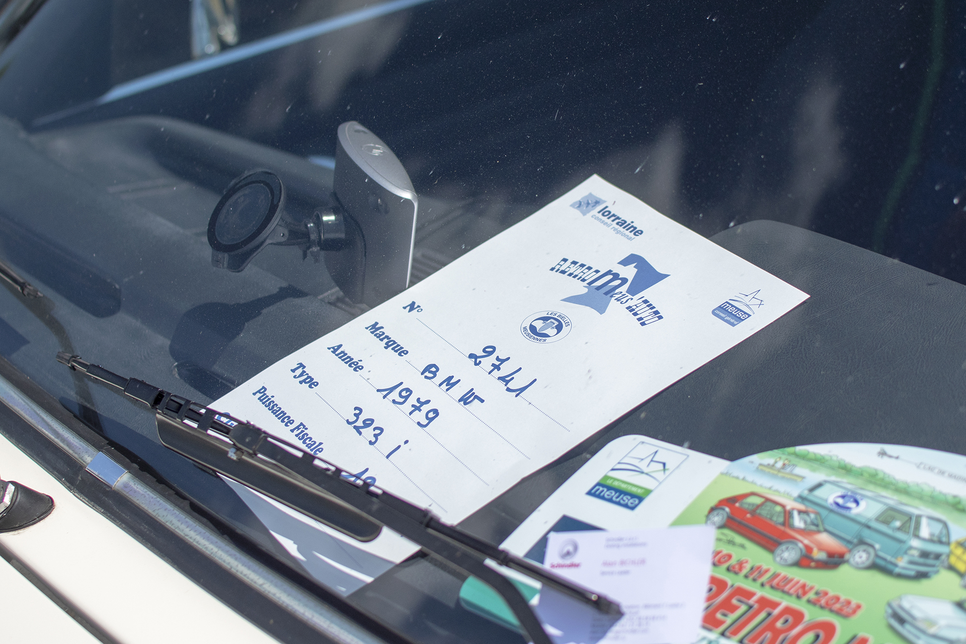 Alpina C1 2.3/1 série 3 E30 1979 - Rétro Meus'Auto ,2023, Heudicourt, Lac de la Madine