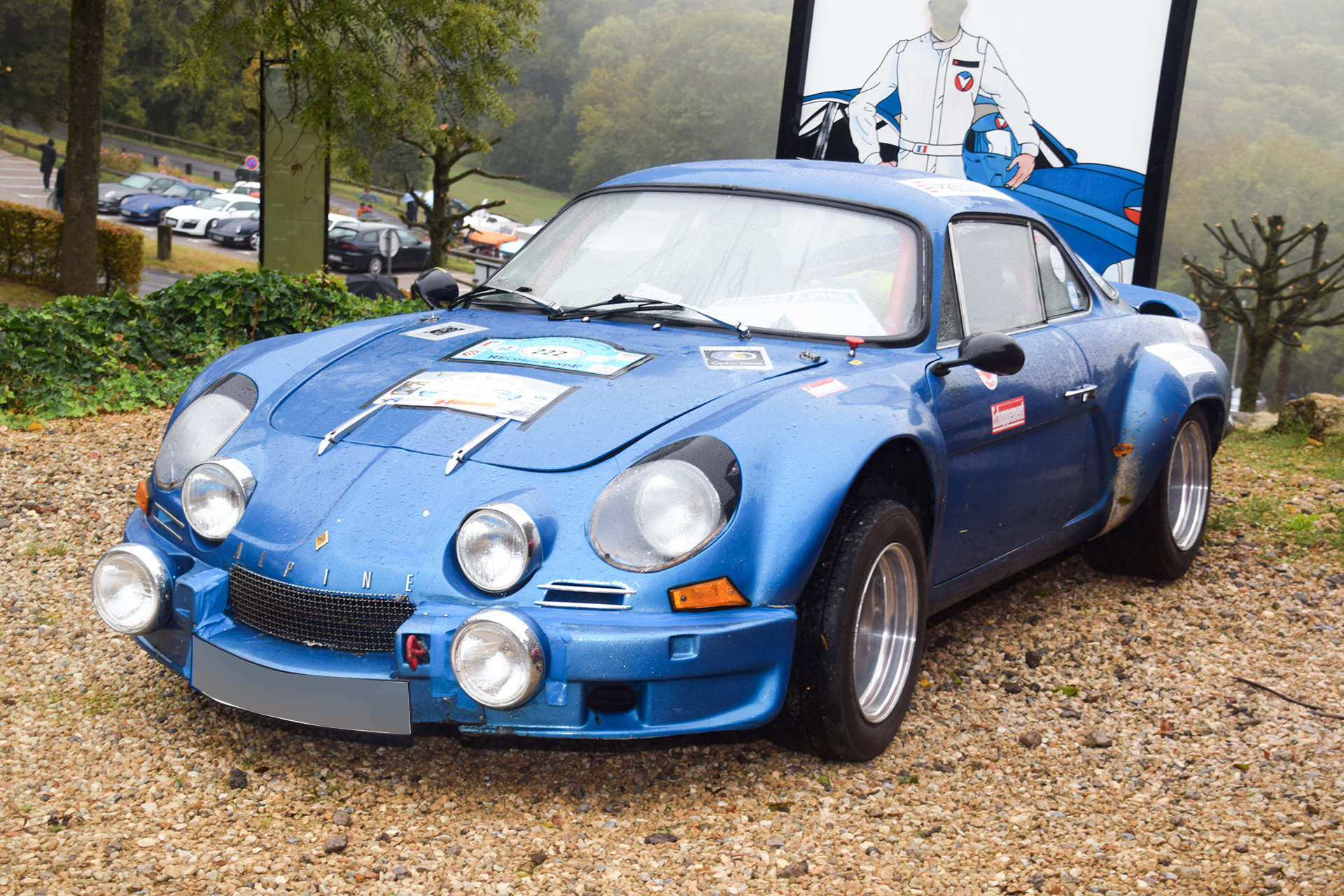 Alpine A110 1300 VA 1969 - Automania 2018, Manderen, Château de Malbrouck