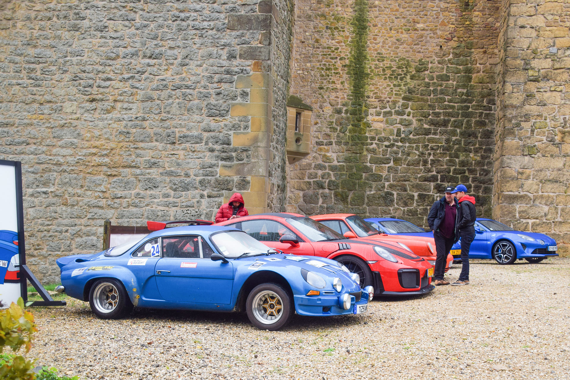 Alpine A110 1300 VA 1969 côte - Automania 2018, Manderen, Château de Malbrouck