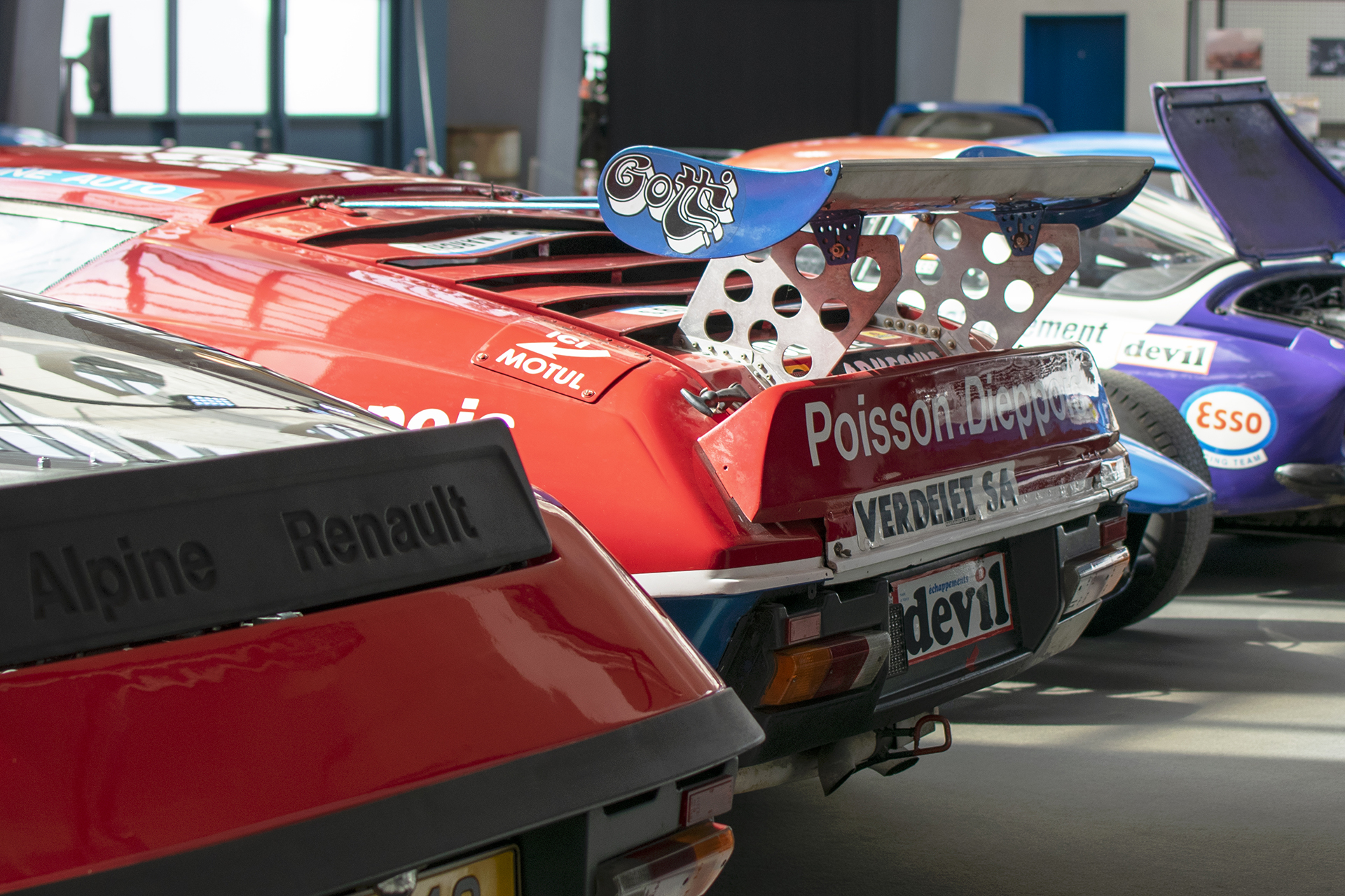 Alpine A310 de compétition "Le Mans" 1977 (Decure-Therier-Cochise) - Conservatoire National de Véhicules Historique s,Diekirch, exposition Alpine, 2022