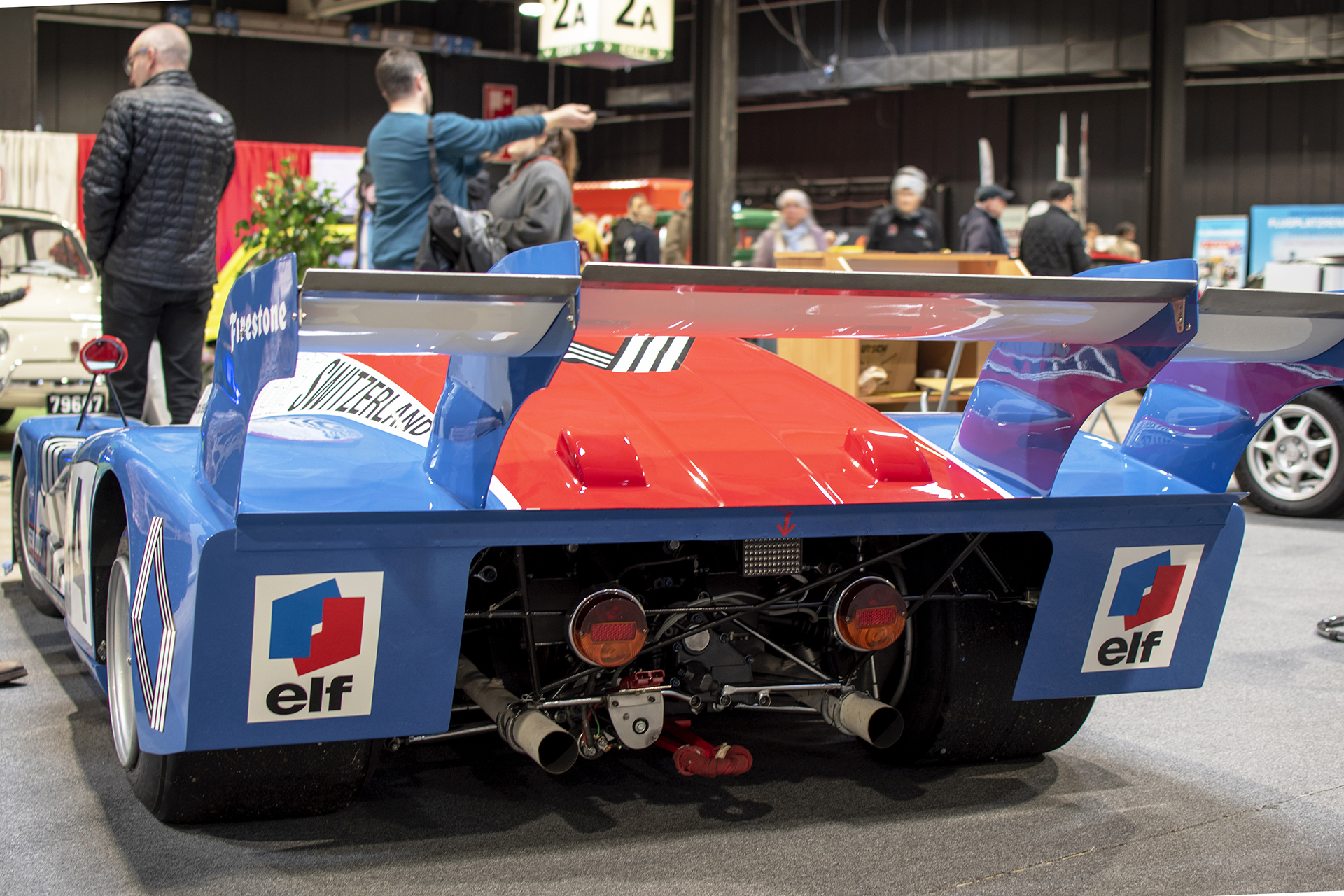 Alpine A441 de compétition  (Larrousse) 1973 arrière - LOF, Auto Jumble ,2026, Luxembourg, all thing classic, Japan classic