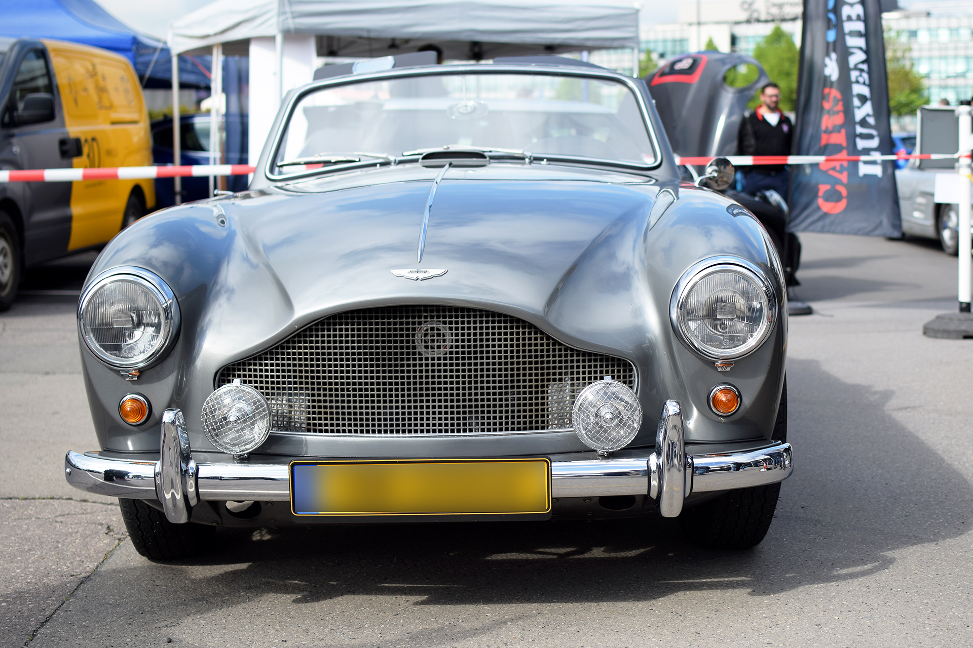 Aston Martin DB Mark III front - Cars & Coffee Deluxe ,Luxembourg ,Mai ,2019