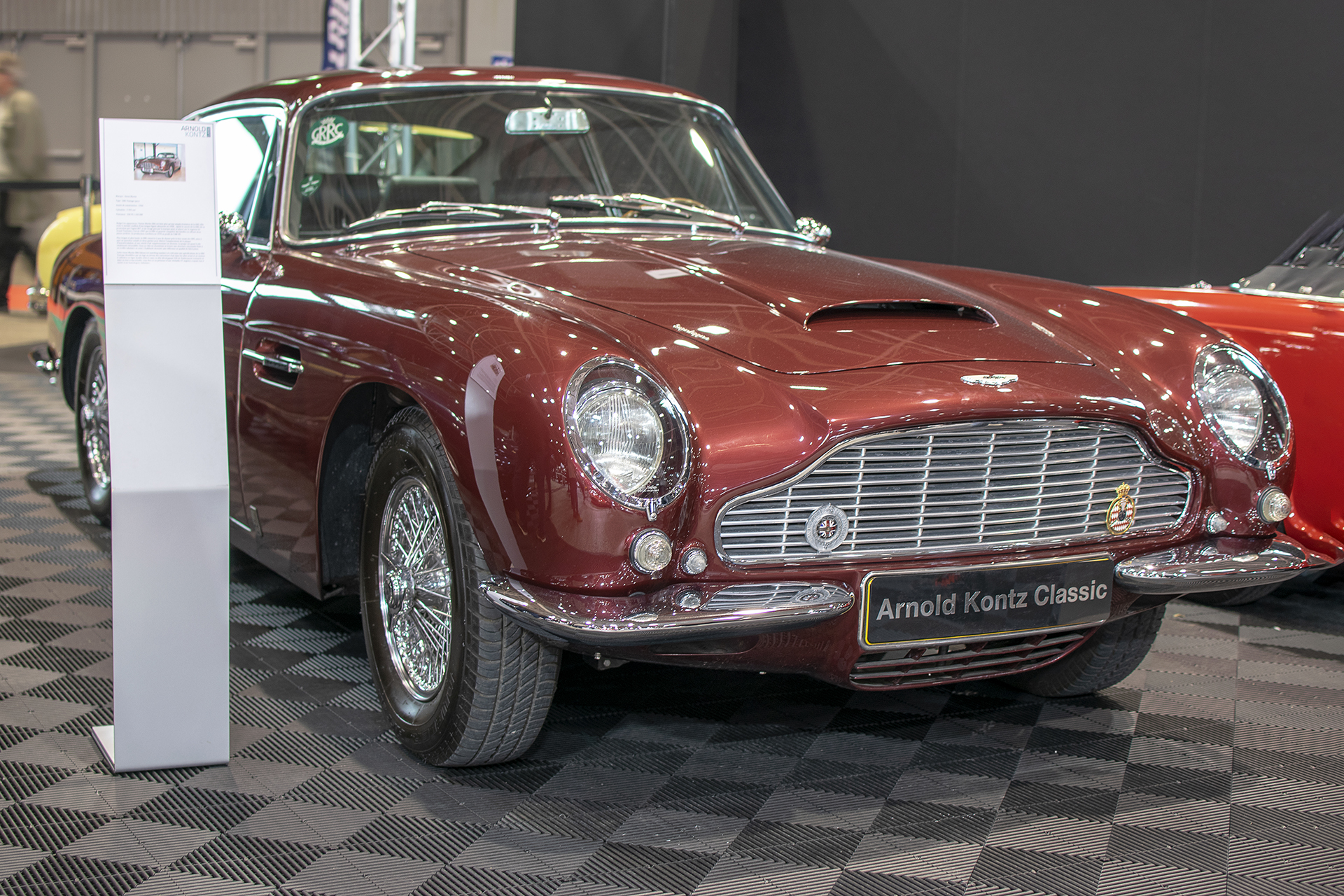 Aston Martin DB6 1966 - Salon ,Auto-Moto Classic, Metz, 2019