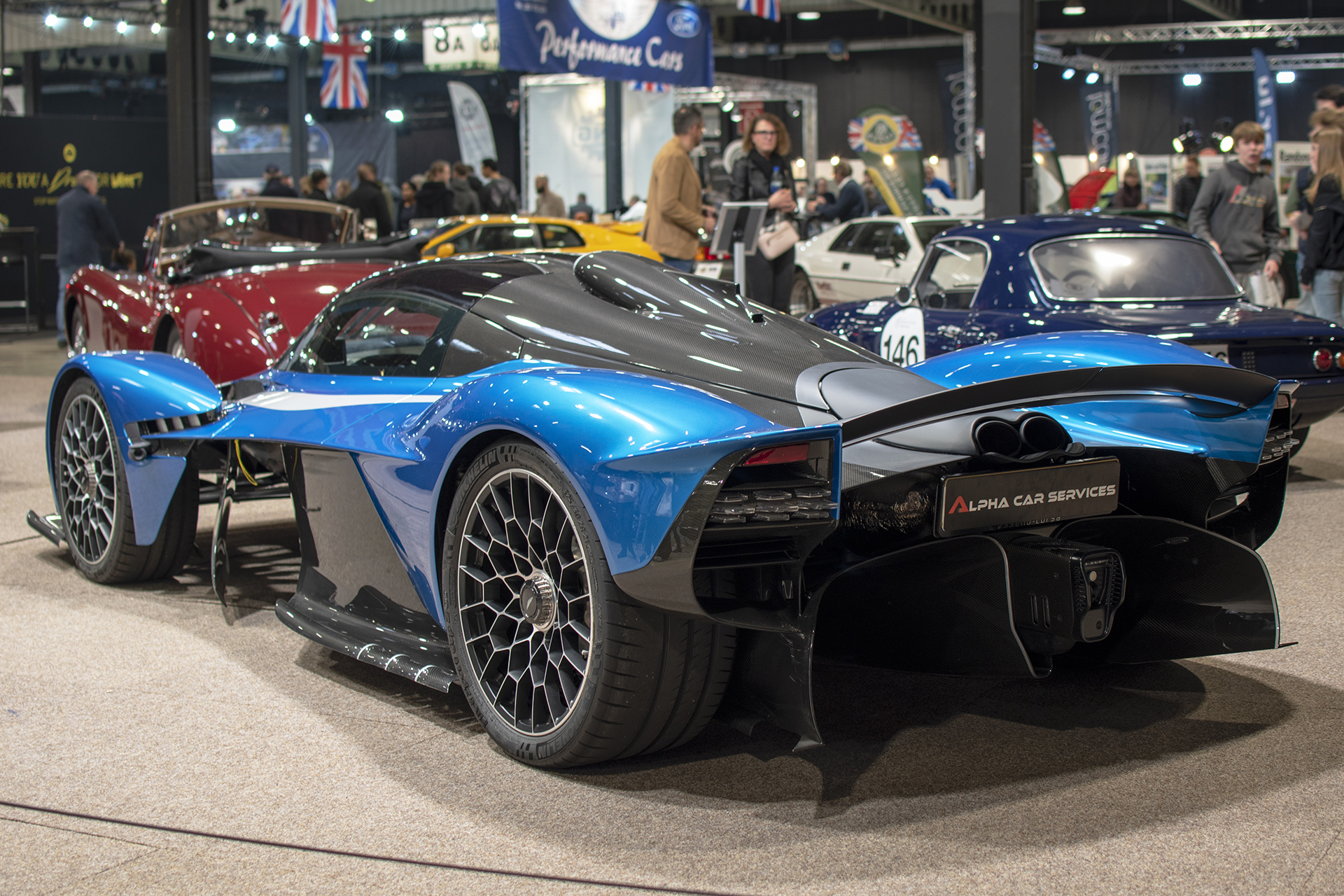 Aston Martin Valkyrie arrière - International Motor Show ,2025 ,Luxembourg