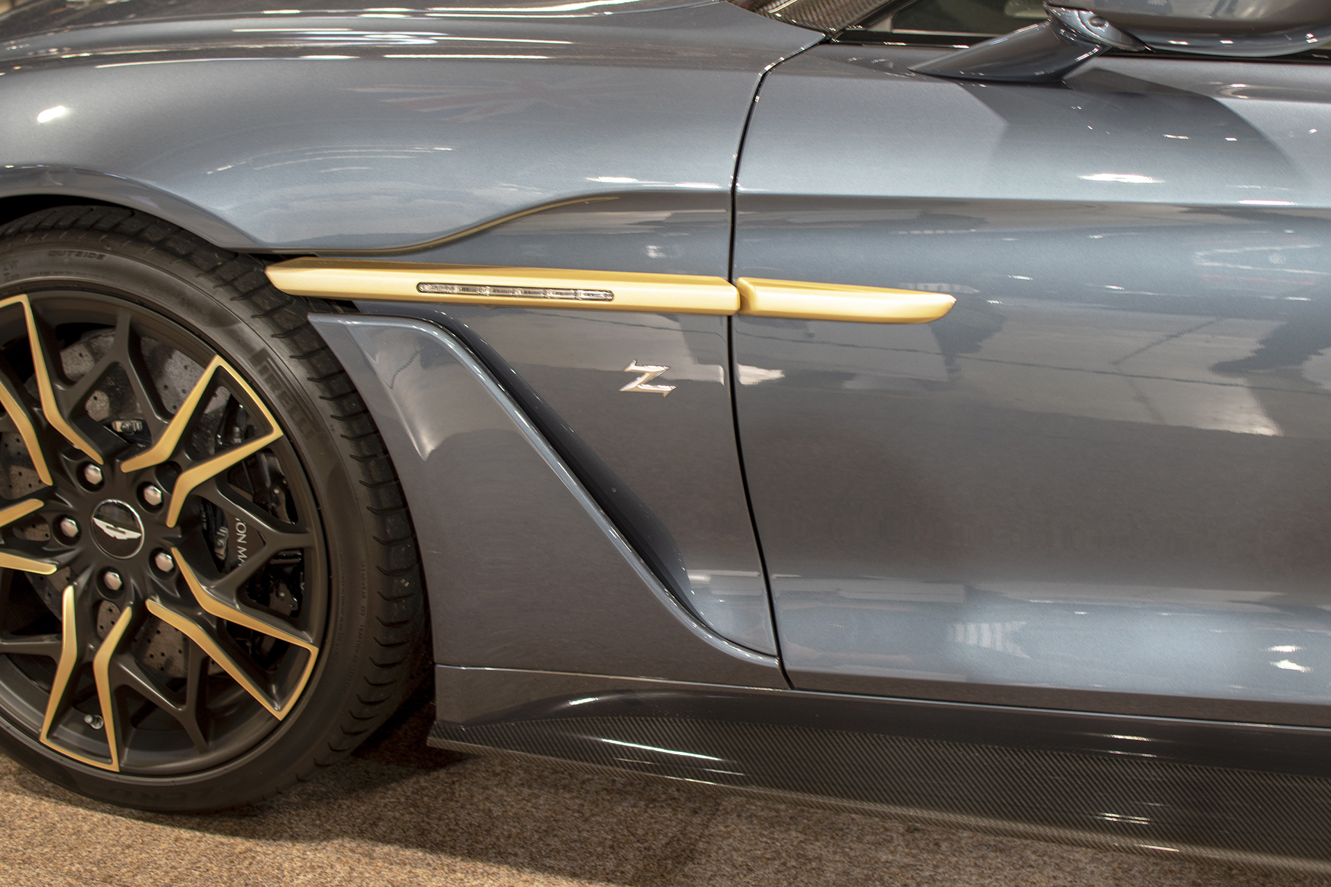 Aston Martin Vanquish II Zagato coupé déco - International Motor Show ,2025 ,Luxembourg