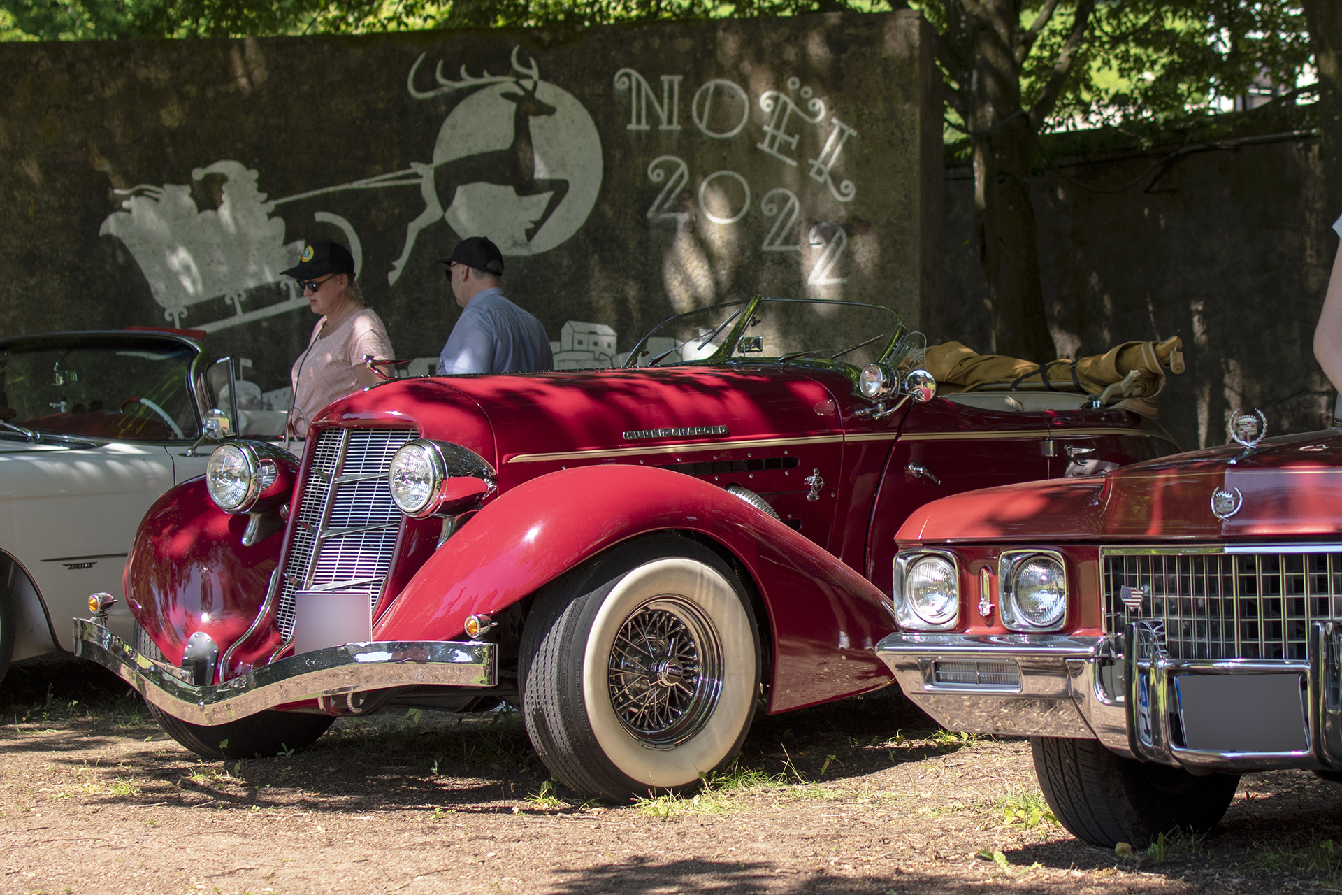 Auburn Speedster 851 / 866 - Automania 2023 - Sierck-Les-Bains - Parc Valette - Fête de la St Jean 