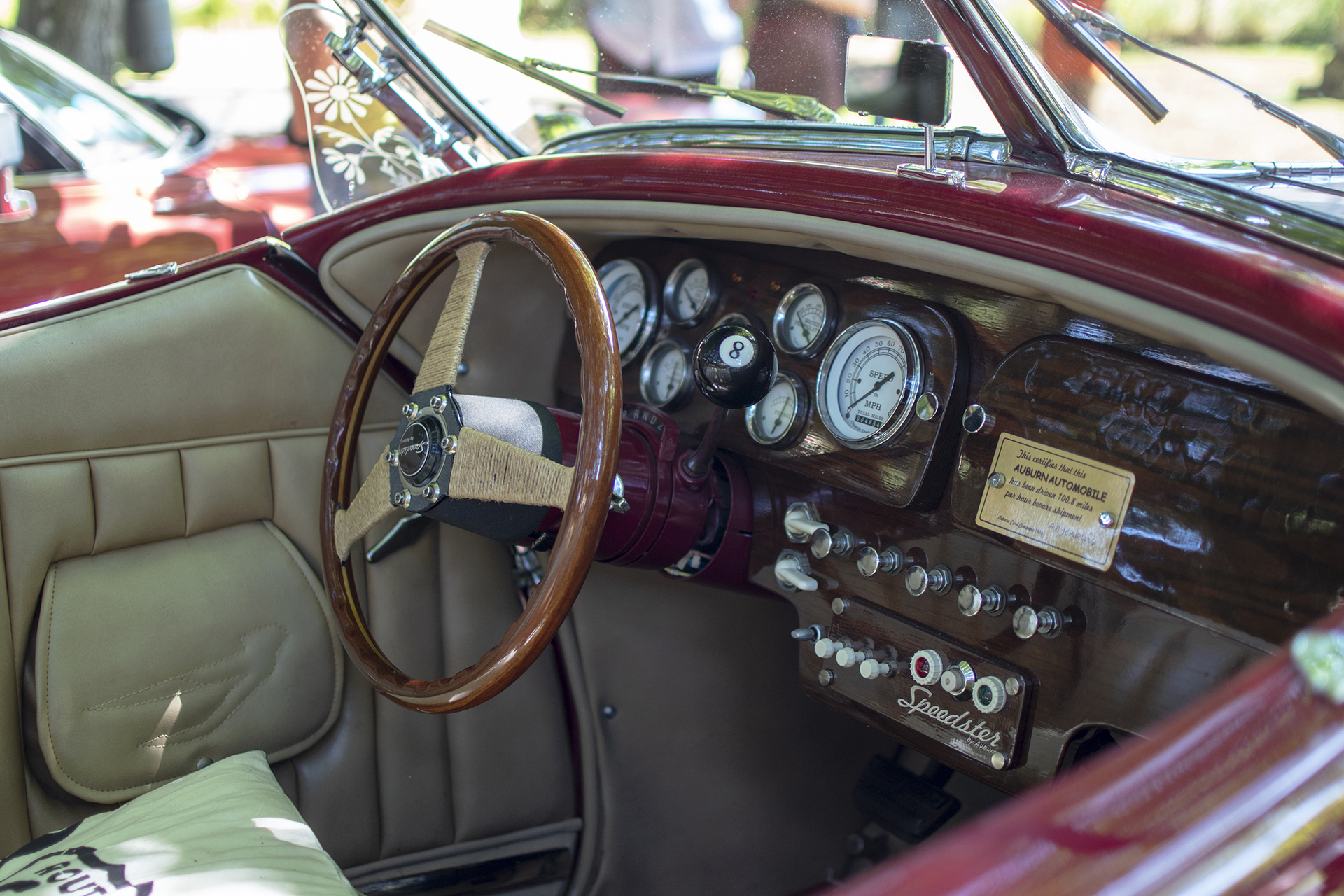 Auburn Speedster 851 / 866 wheel - Automania 2023 - Sierck-Les-Bains - Parc Valette - Fête de la St Jean 