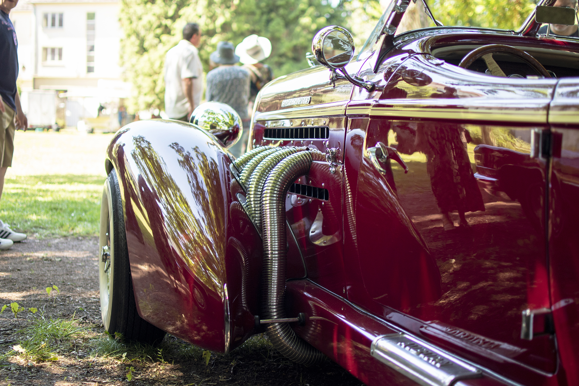 Auburn Speedster 851 / 866 wing - Automania 2023 - Sierck-Les-Bains - Parc Valette - Fête de la St Jean 