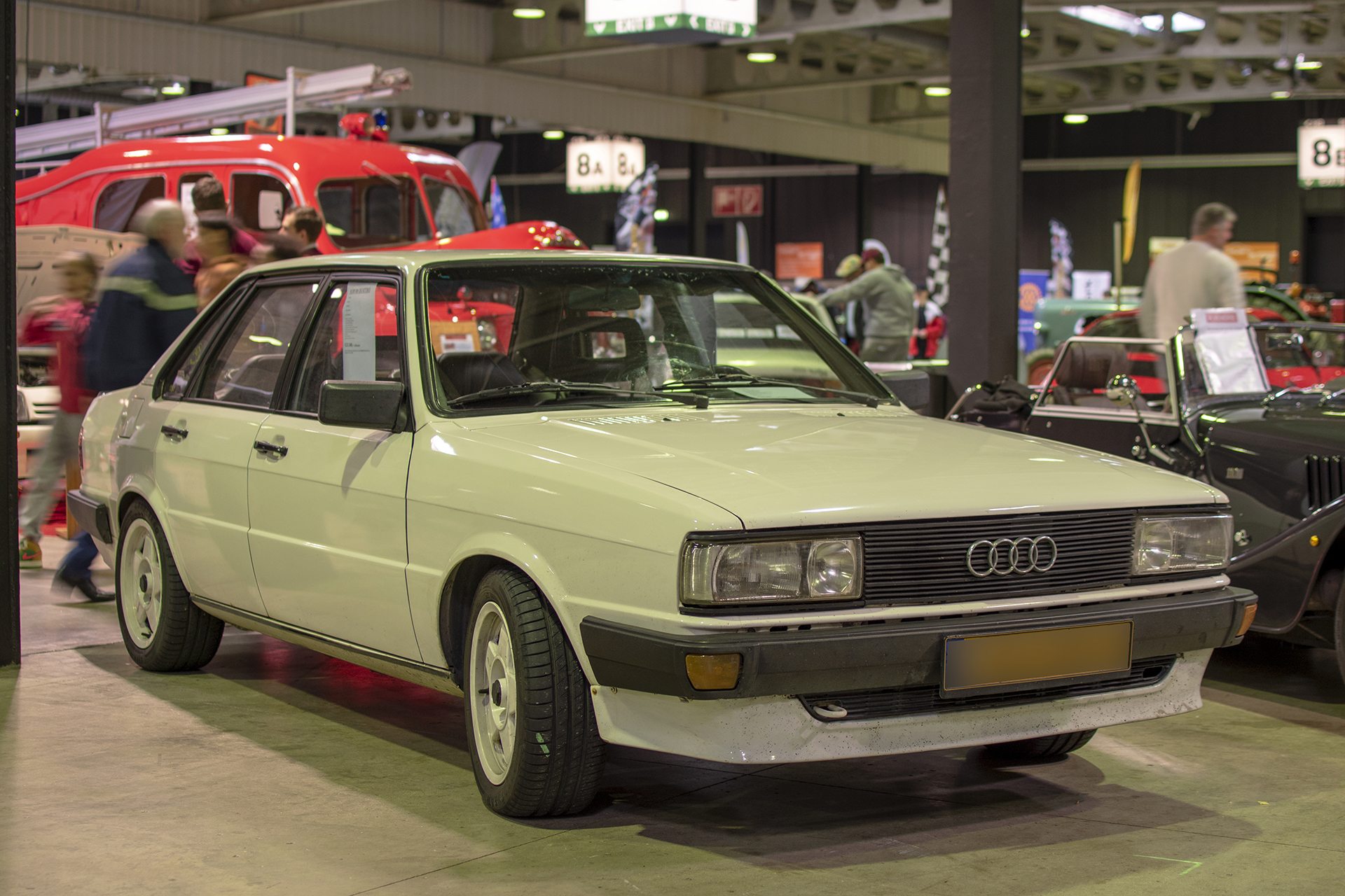 Audi 80 B2 Quattro 1983 -  Auto Jumble ,2024, Luxembourg, all thing classic