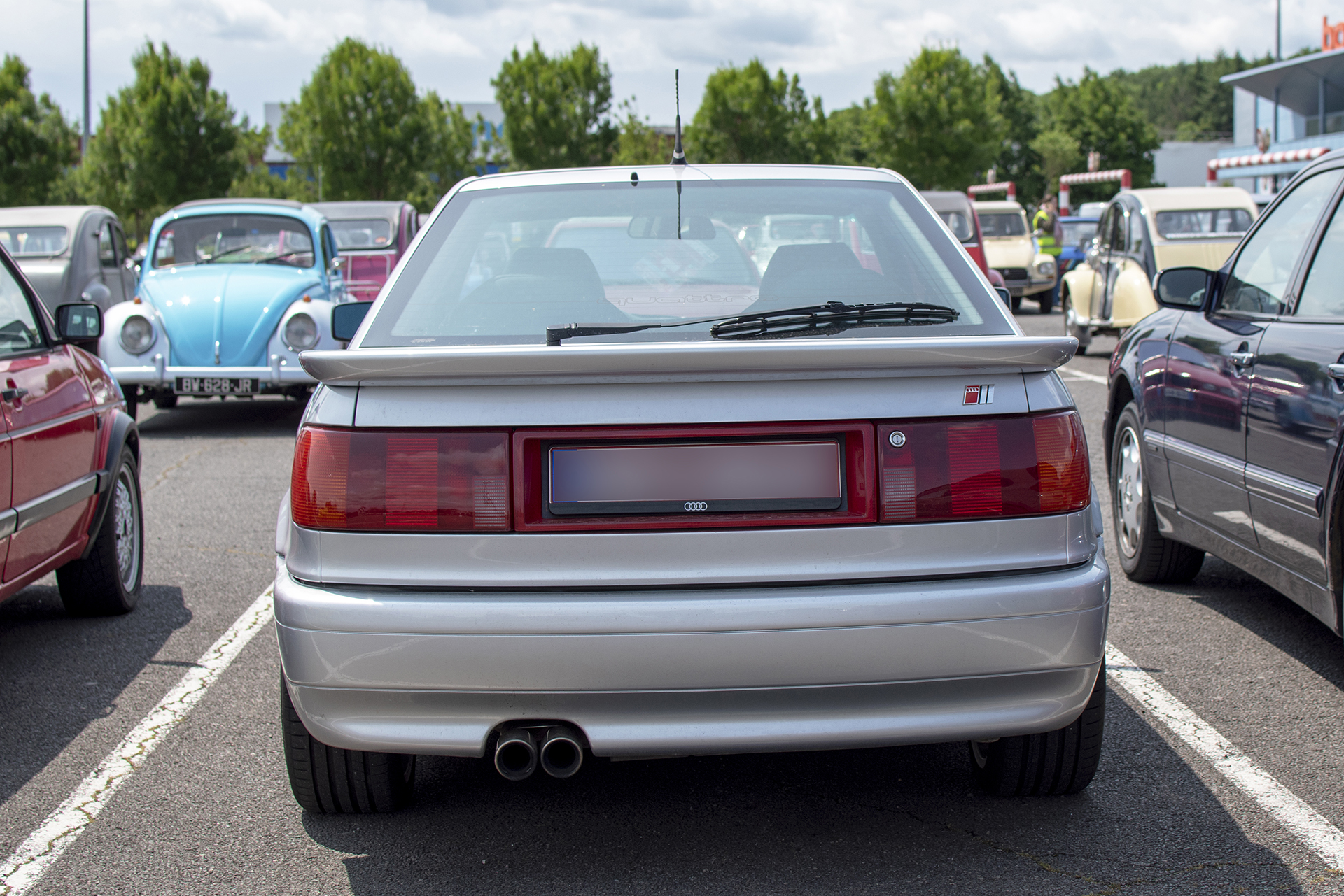 Audi S2 Coupé 3B arrière - Autos Mythiques 57, Thionville, 2025