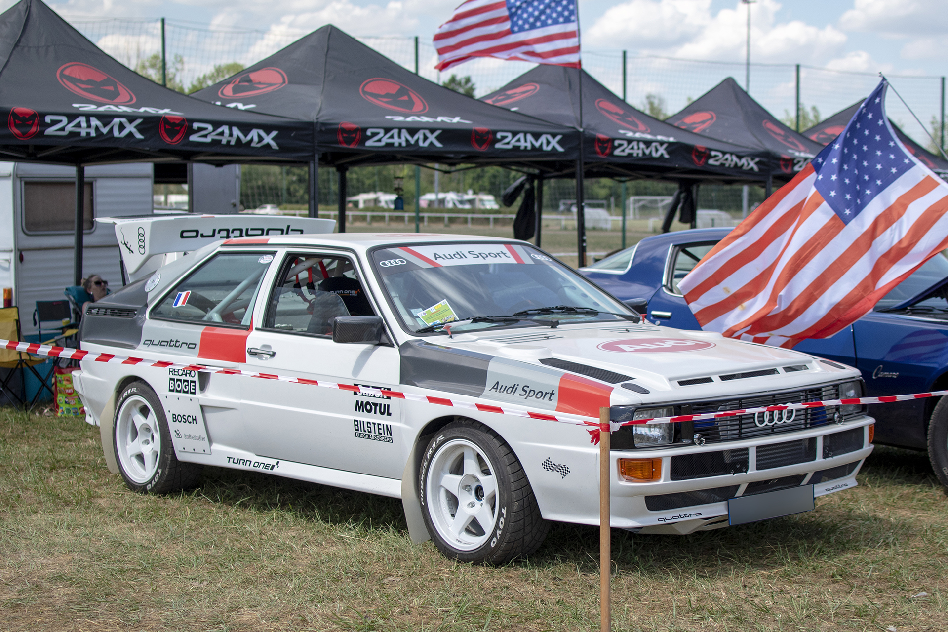 Audi Sport Quattro 1989 - Rétro Meus'Auto ,2023, Heudicourt, Lac de la Madine
