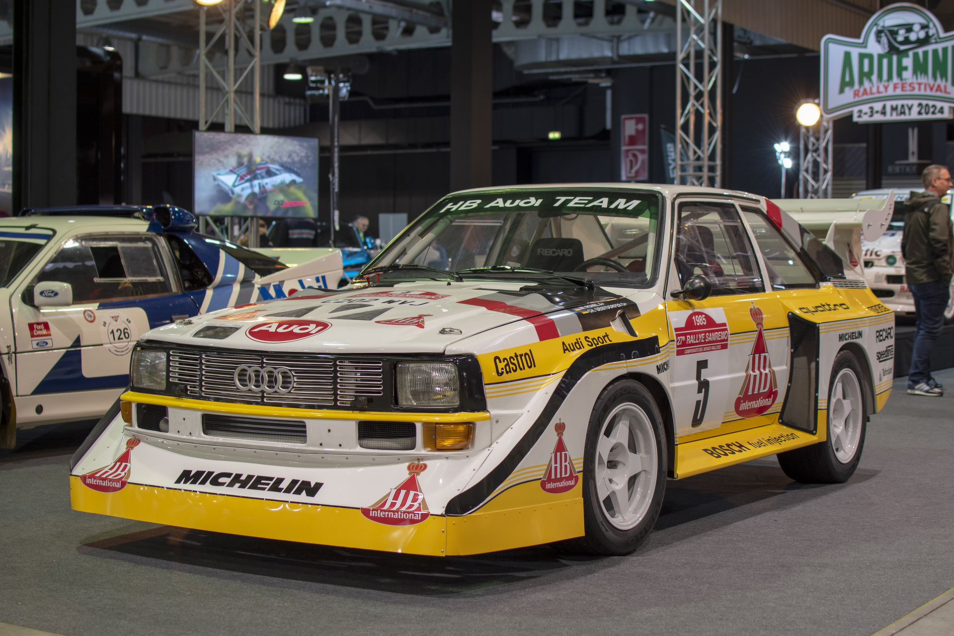 Audi Sport Quattro E2 de compétition