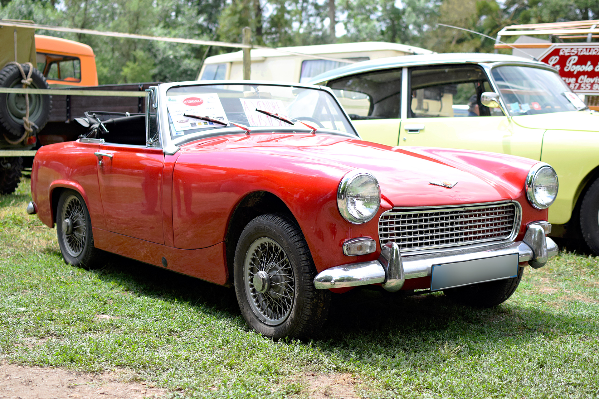 Austin-Healey Sprite Mark II 1969 - Automania 2017, Edling les Anzeling, Hara du Moulin