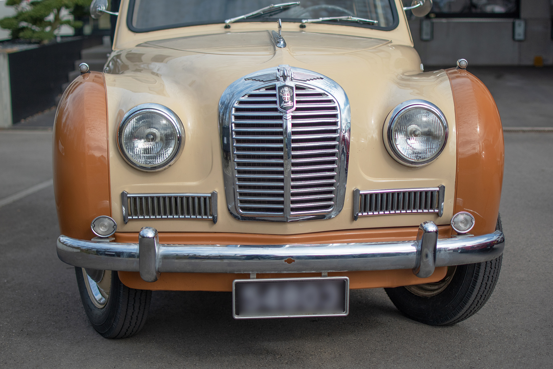 Austin A40 MKI grille - LOF Oldtimers Breakfast - Contern 2023