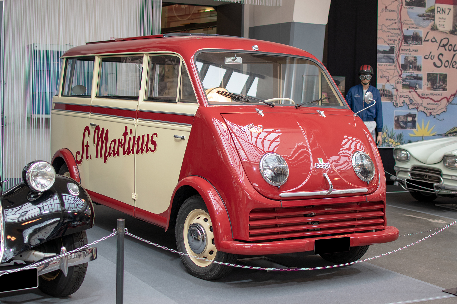 Auto Union Schnellaster Luxus Bus Schnellaster Luxus Bus F800/30 - Conservatoire National de Véhicules Historiques, Diekirch, exposition Départ en Vacances, 2022-2023