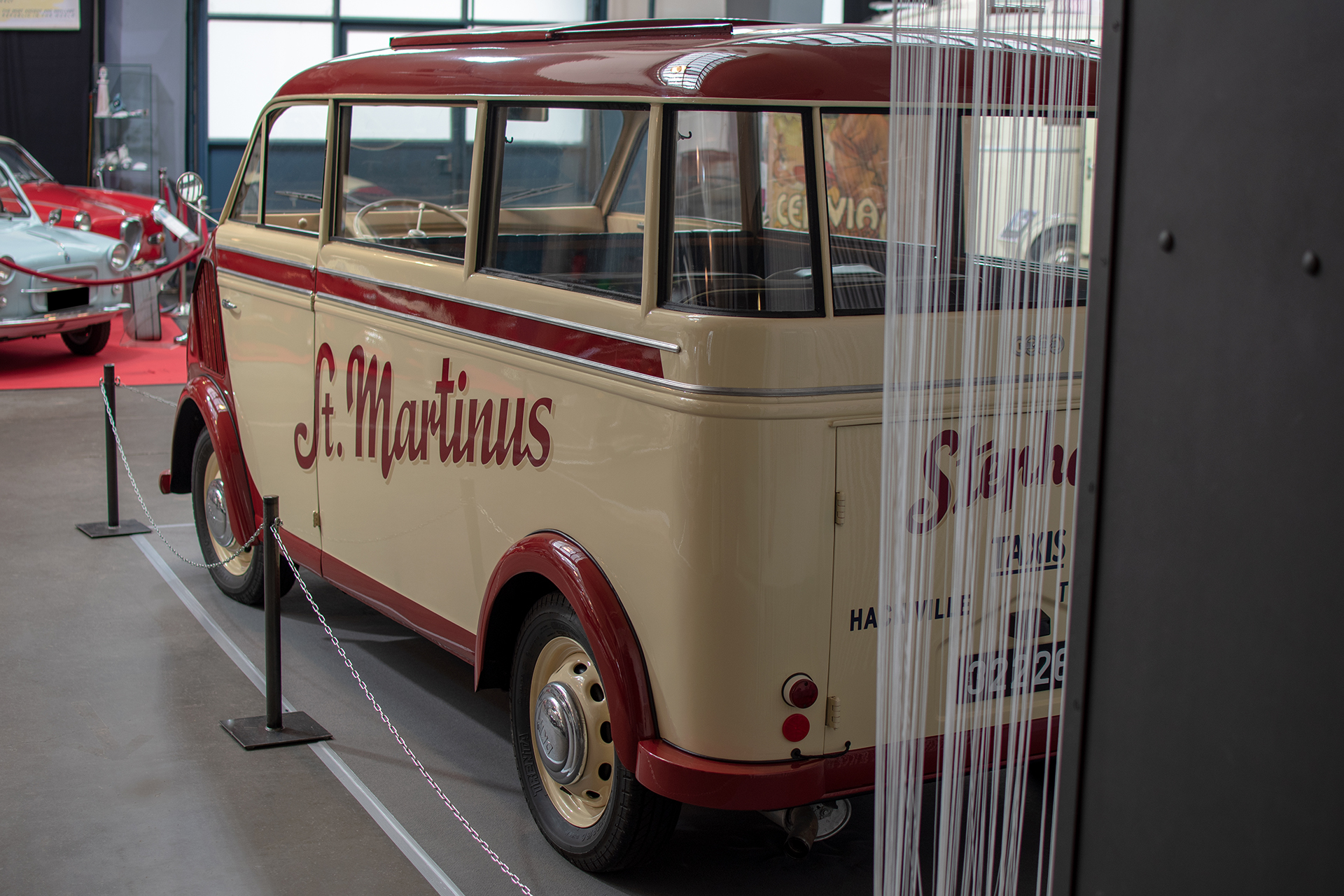 Auto Union Schnellaster Luxus Bus Schnellaster Luxus Bus F800/30  society - Conservatoire National de Véhicules Historiques, Diekirch, exposition Départ en Vacances, 2022-2023