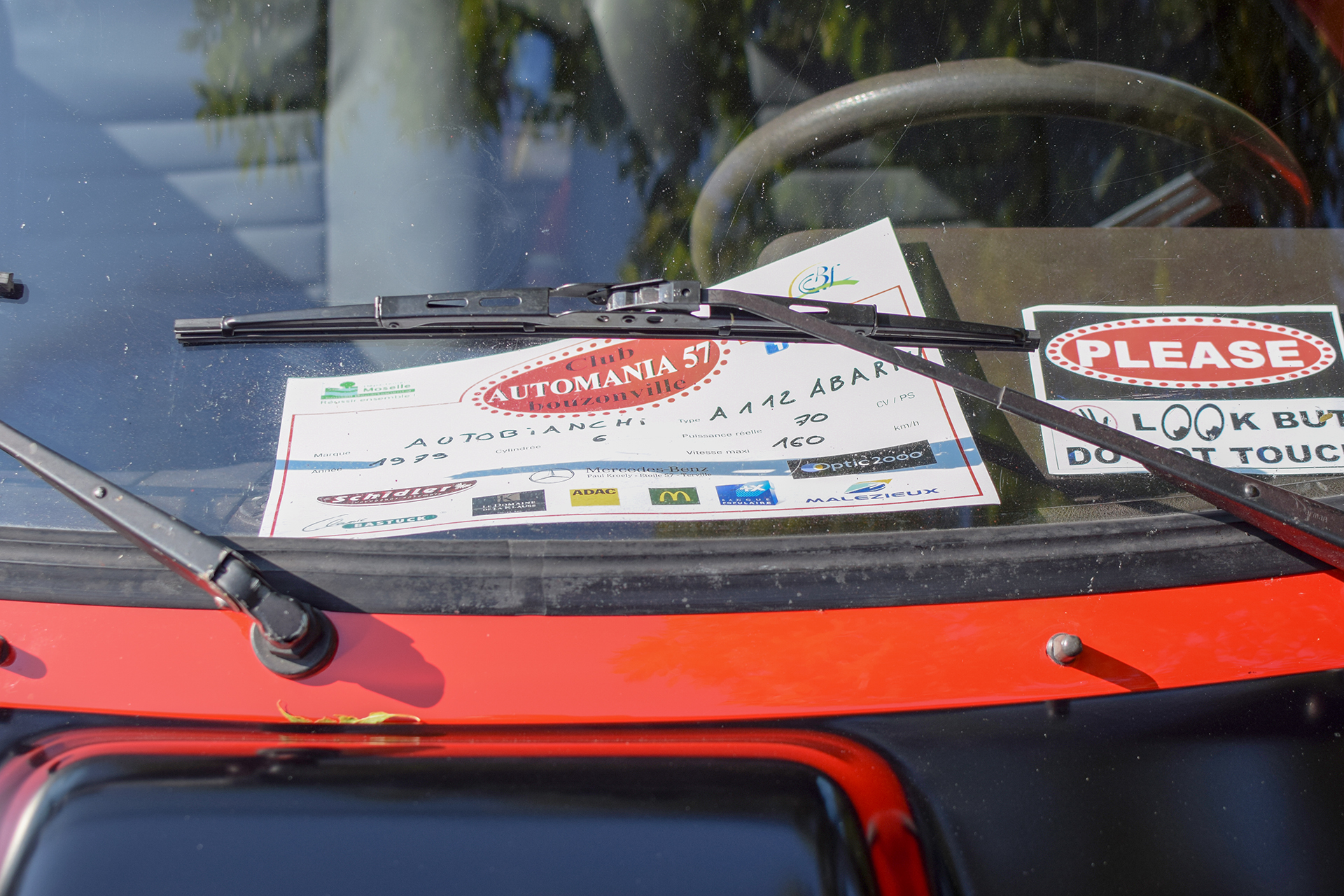 Autobianchi A112 IV Abarth 1979 infos - Automania ,2017, Manderen, Château de Malbrouck Autobianchi A112 IV Abarth 1979 infos - Automania ,2017, Manderen, Château de Malbrouck