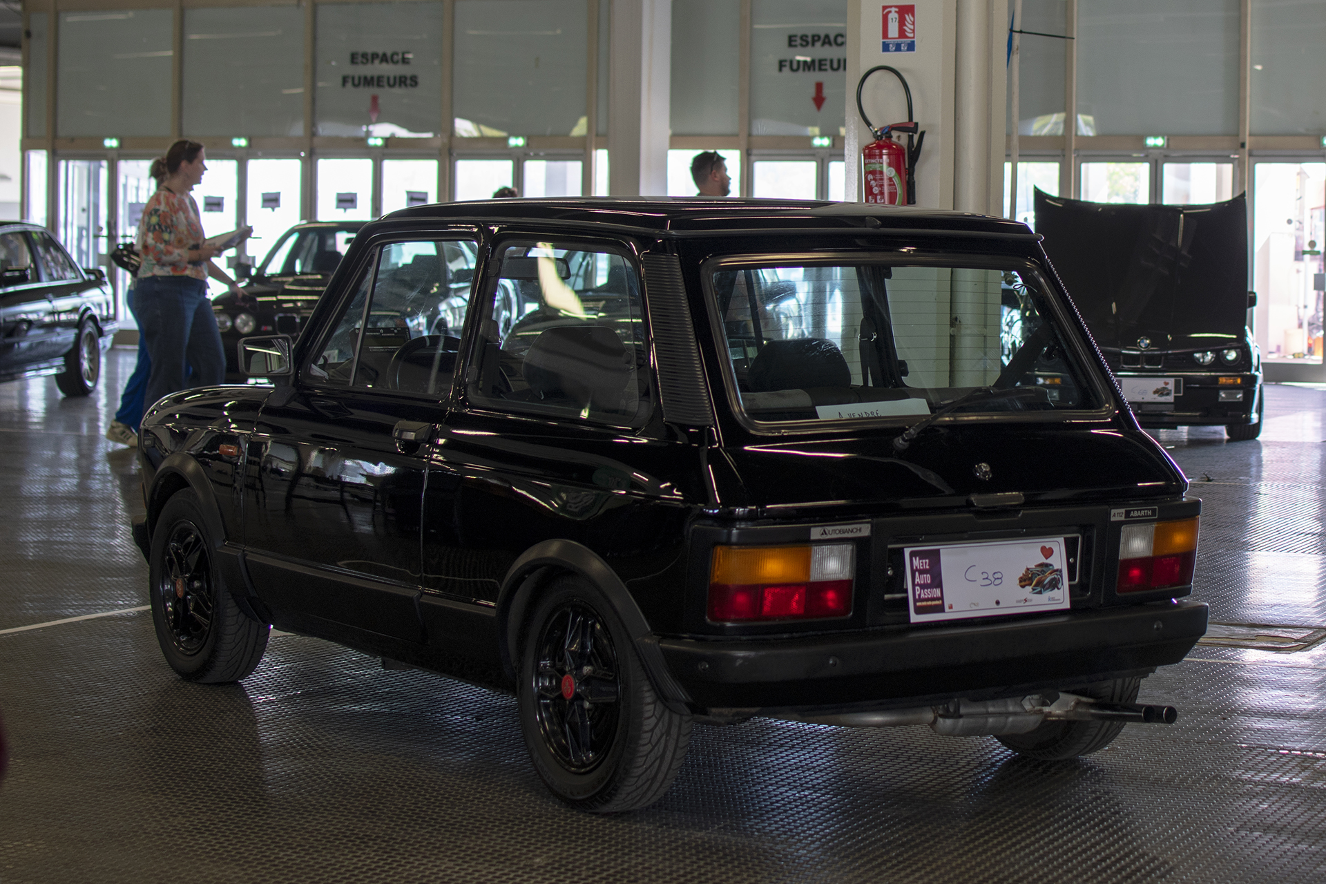 Autobianchi A112 V Abarth  1981 arrière  - Metz ,Auto Passion ,2025
