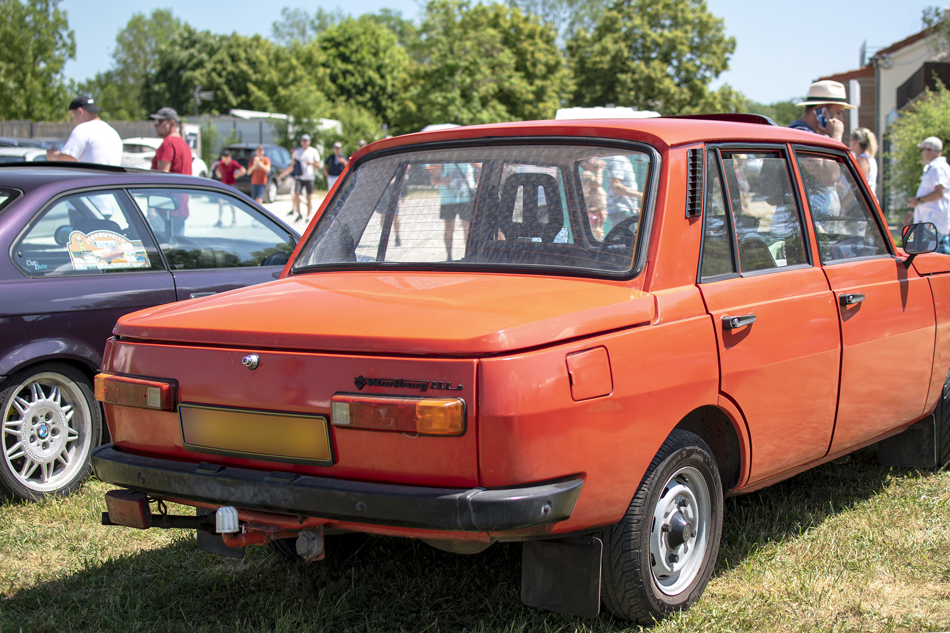 AWE Wartburg 353 back - Rétro Meus'Auto 2023, Heudicourt, Lac de la Madine