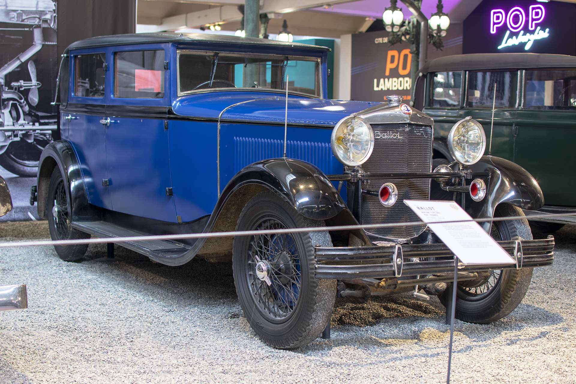 Ballot RH3 Chapron berline 1930 - Cité de l'automobile, Collection Schlumpf, Mulhouse, 2020