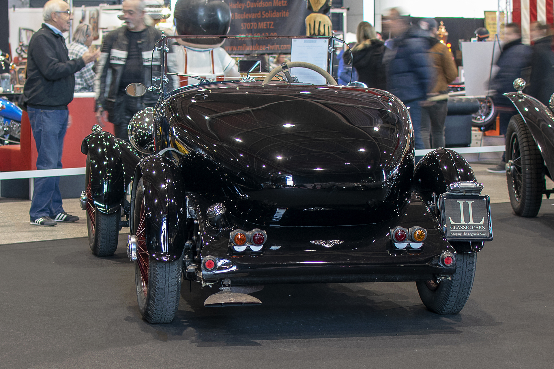 Bentley 3½ Litre 1937 arrière - Salon ,Auto-Moto Classic, Metz, 2019