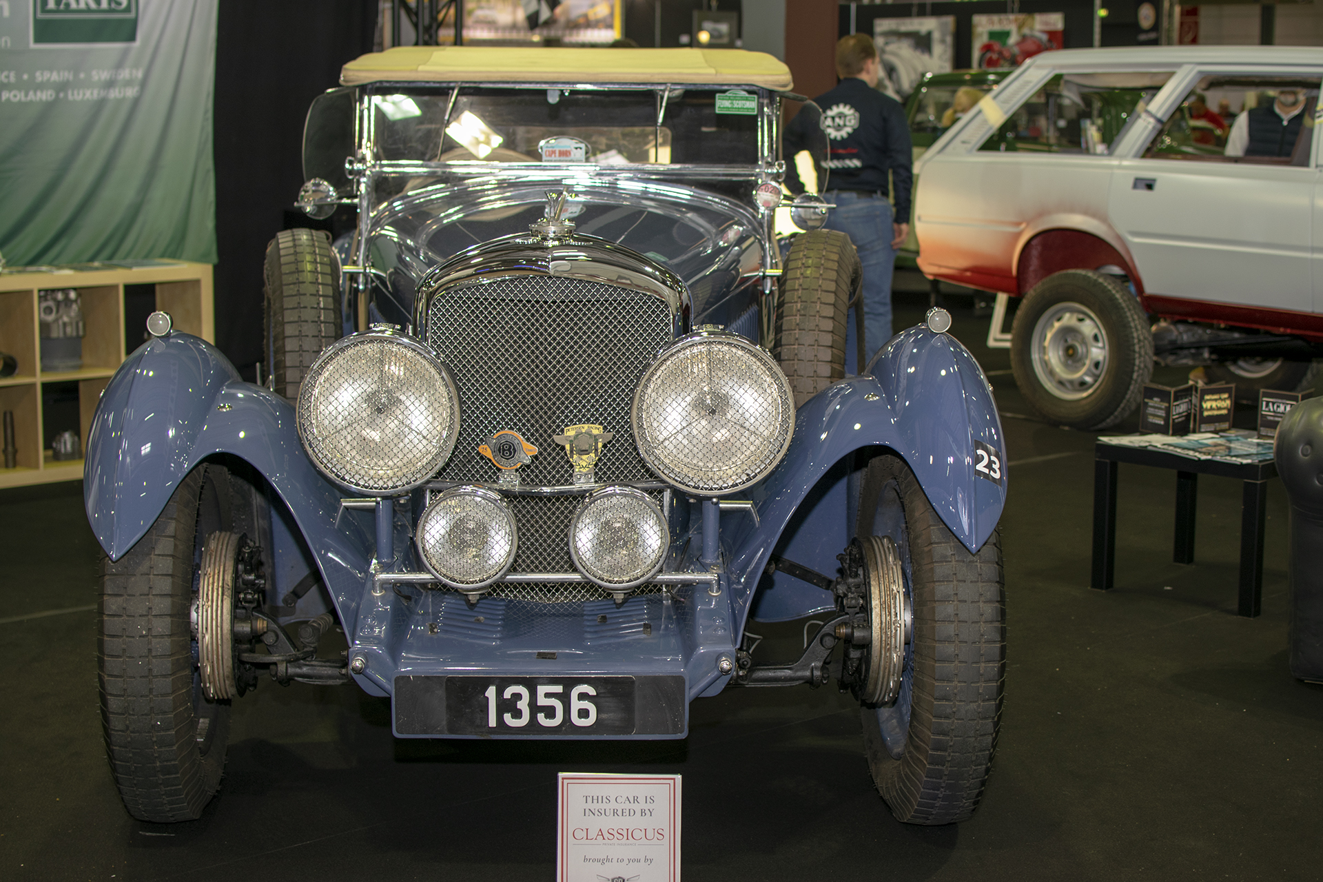 Bentley 6½ Litre.front  LOF, Autotojumble, Luxembourg, 2019