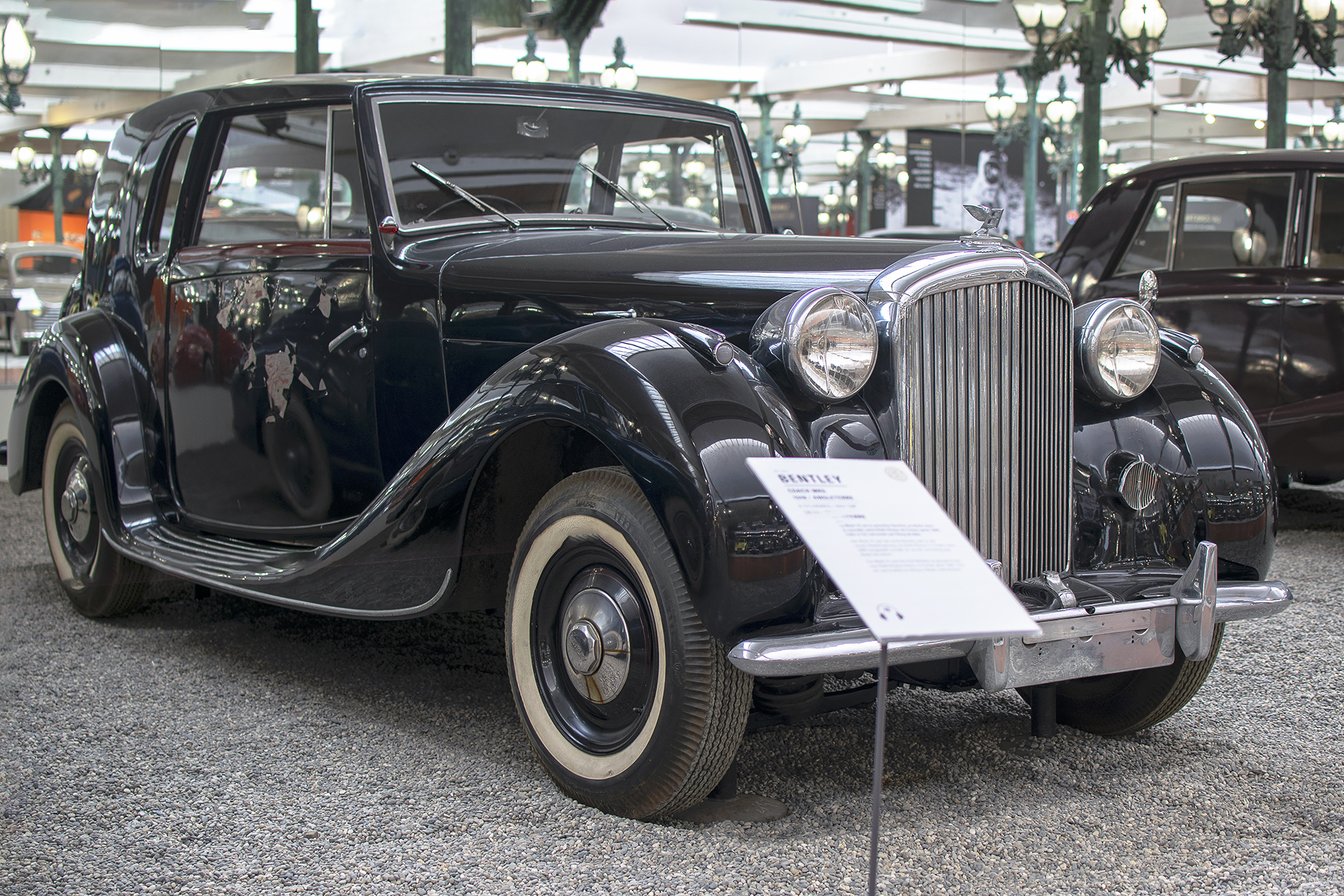 Bentley MK6 Coach 1948 - Cité de l'automobile, Collection Schlumpf, Mulhouse, 2020