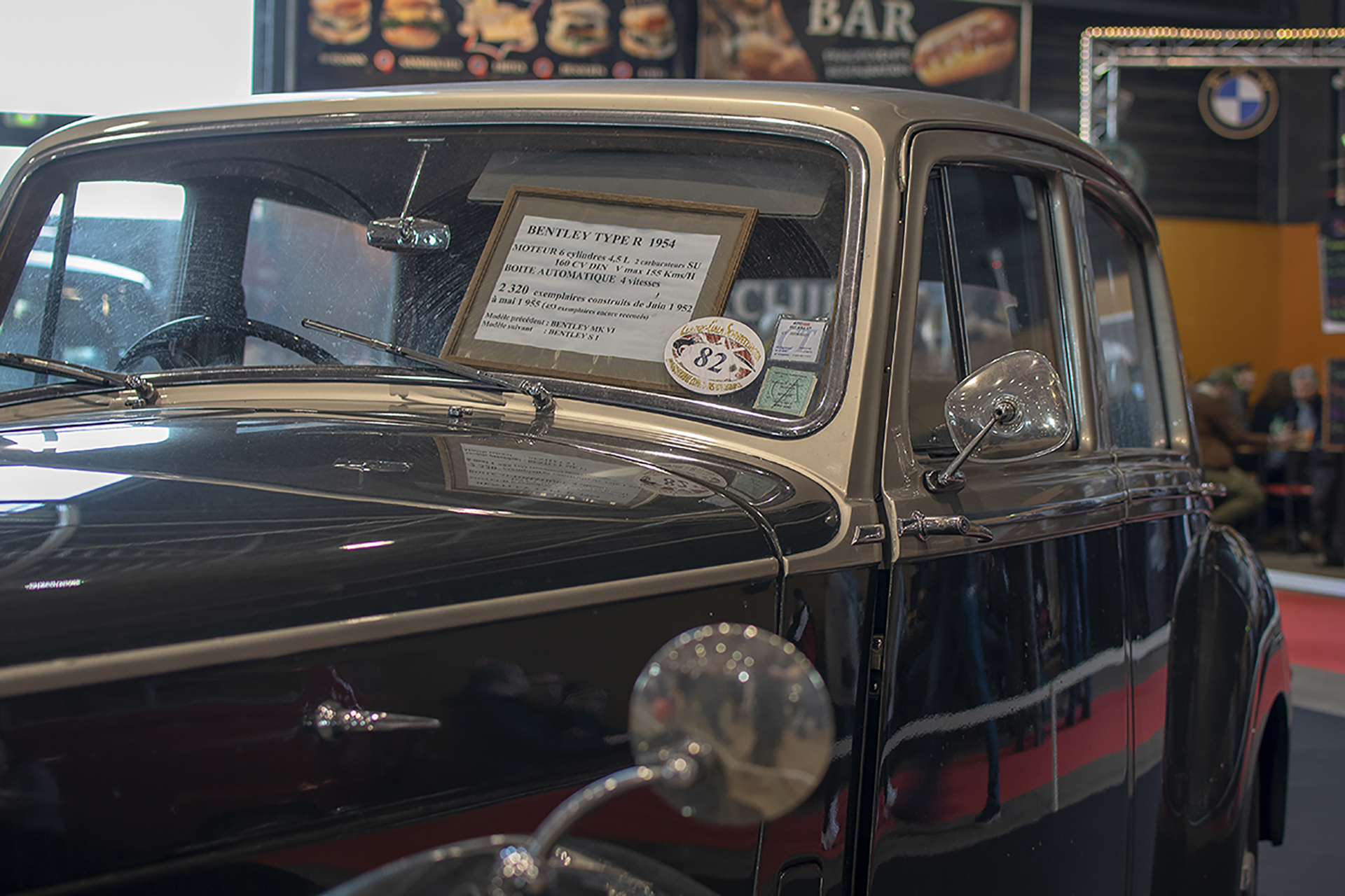 Bentley Type R infos - Salon ,Auto-Moto Classic, Metz, 2019