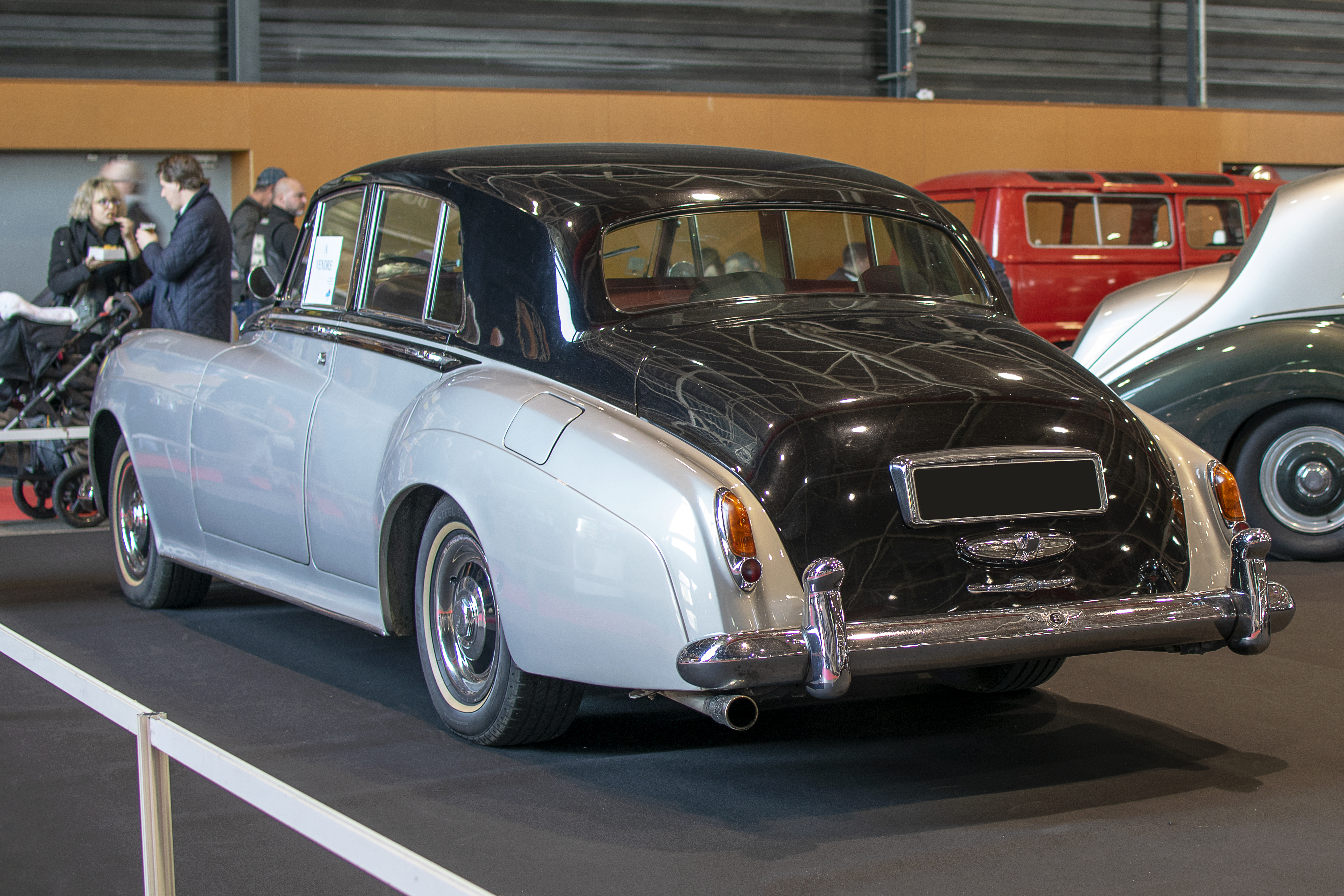 Bentley S1 arrière - Salon ,Auto-Moto Classic, Metz, 2019