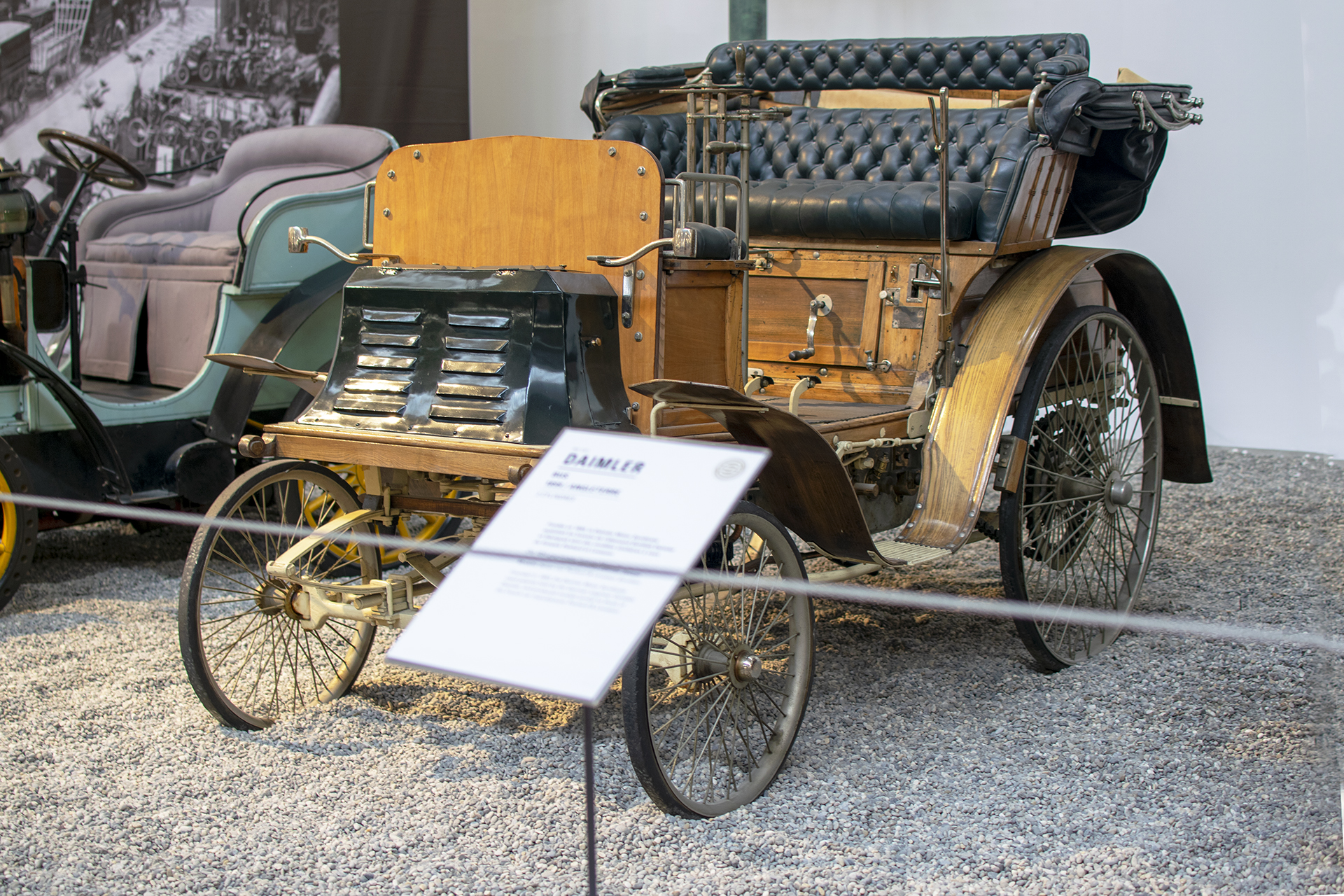 Benz Ideal Vis à vis type 1897 - Cité de l'automobile, Collection Schlumpf, Mulhouse, 2020 