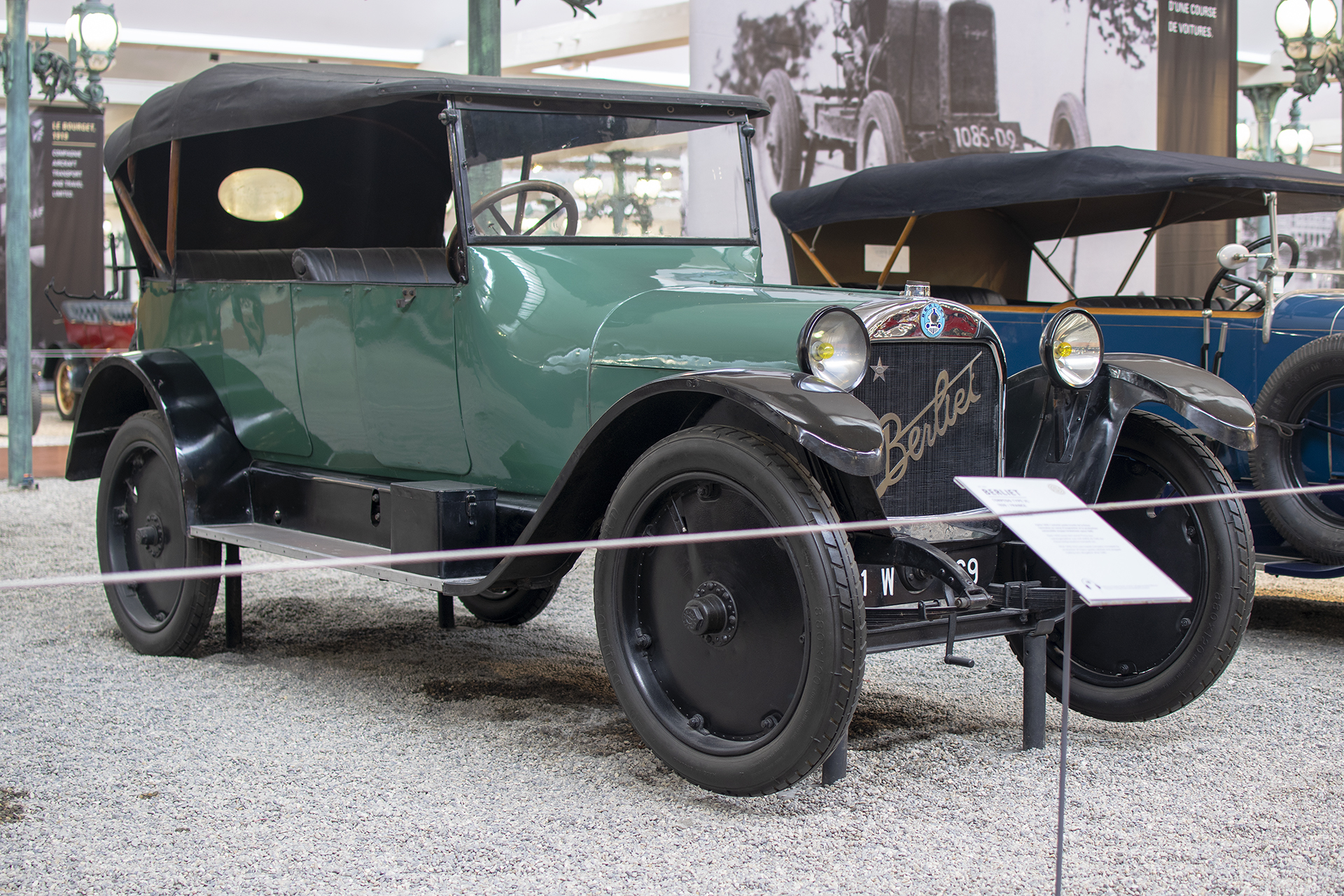 Berliet VL Torpédo 1920  - Cité de l'automobile, Collection Schlumpf, Mulhouse, 2020