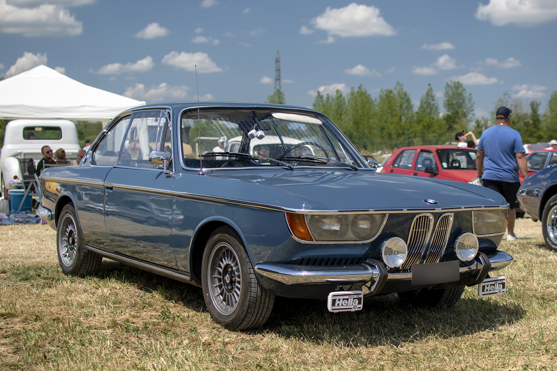 BMW 2000 CS - Rétro Meus'Auto ,2023, Heudicourt, Lac de la Madine