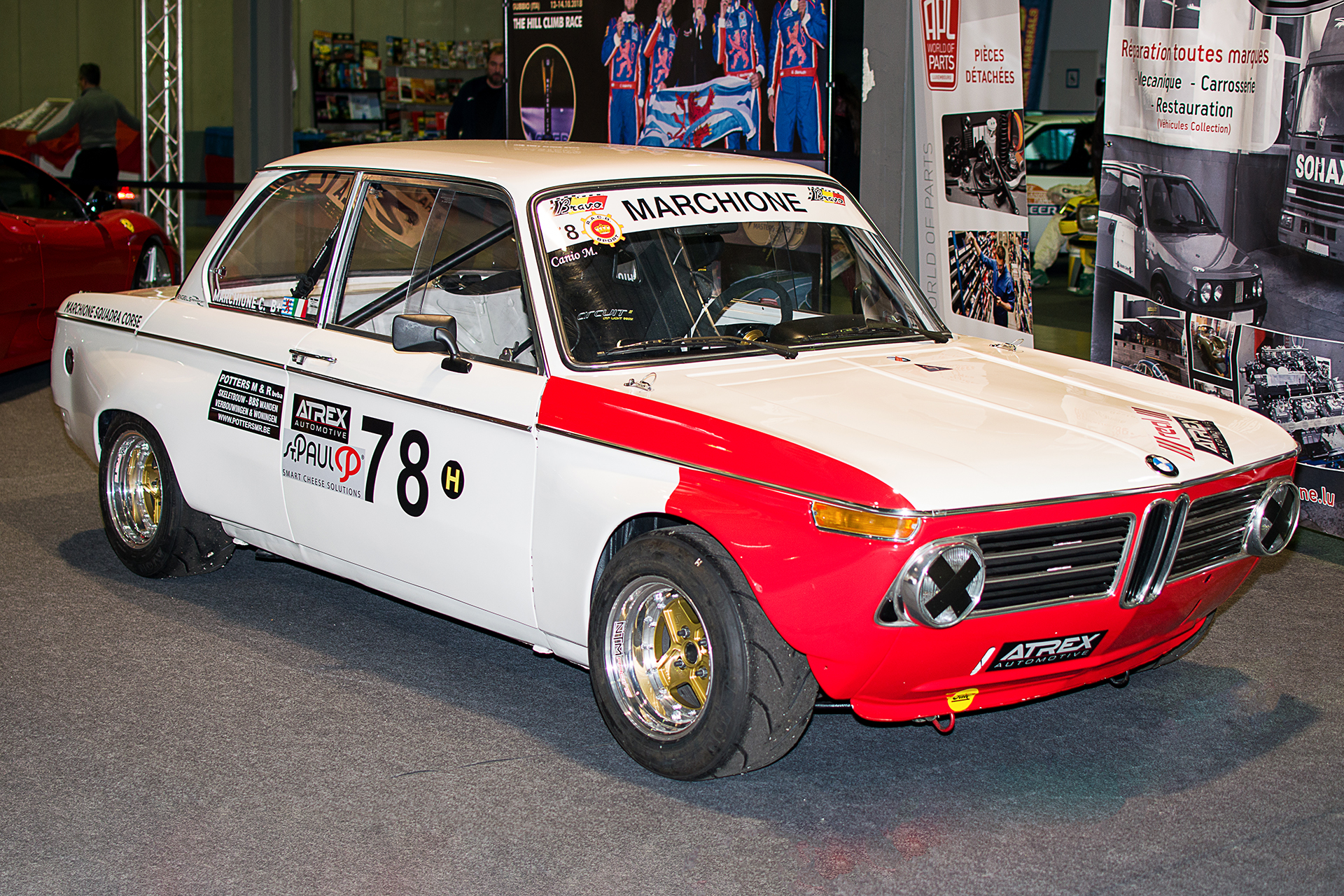 BMW 2002 de compétition (Marchione). - International Motor Show  ,Luxembourg ,2018
