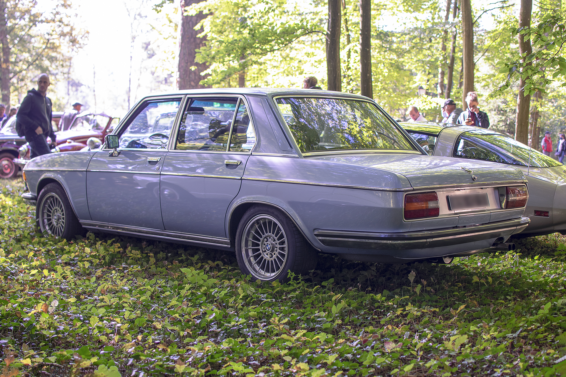 BMW E3 arrière- Automania ,2021, Creutzwald, Villa de la Clairière