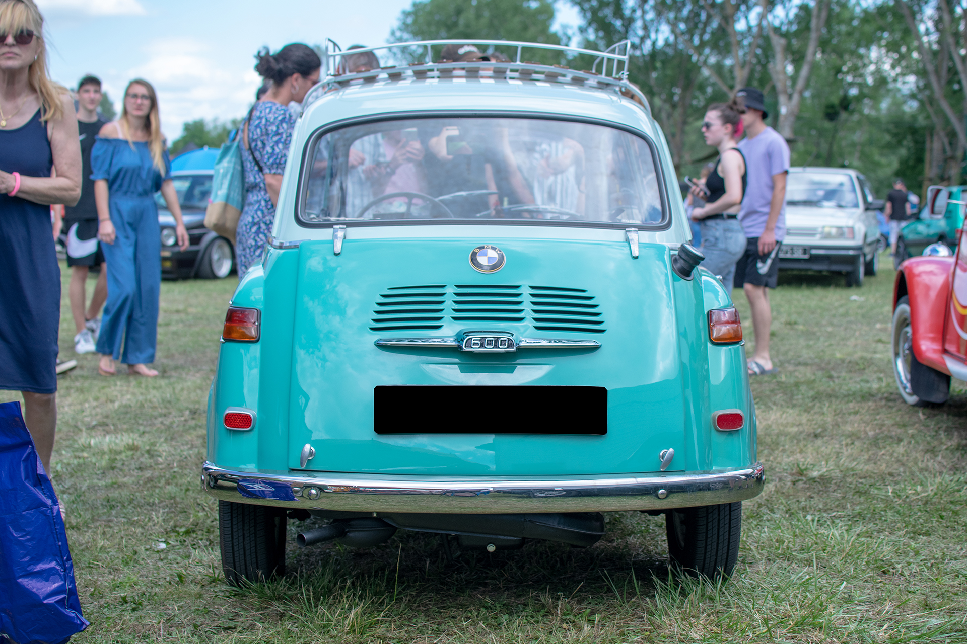 BMW Isetta 600 "Große Isetta" back - Retro Meus'Auto 2022, Heudicourt, Lac de la Madine