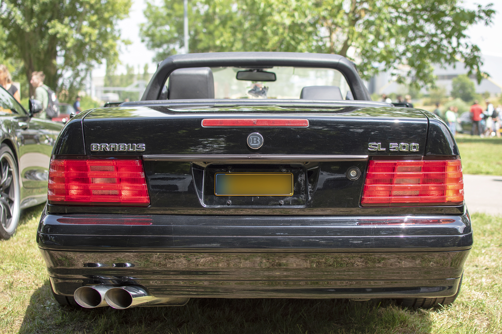 Brabus 500SL (R129) back - DreamCars Festival 2023 - Schwebsange - Port